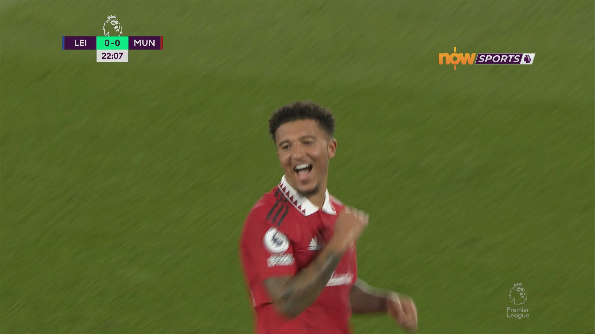 英超　李斯特城0:1曼聯