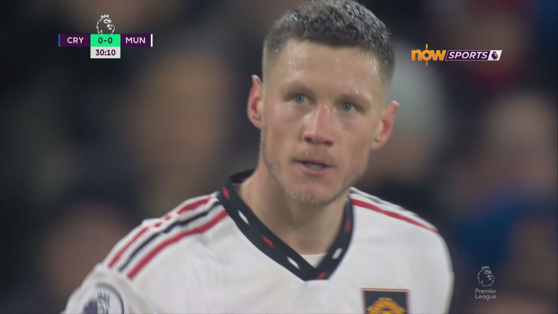 英超　水晶宮1：1曼聯