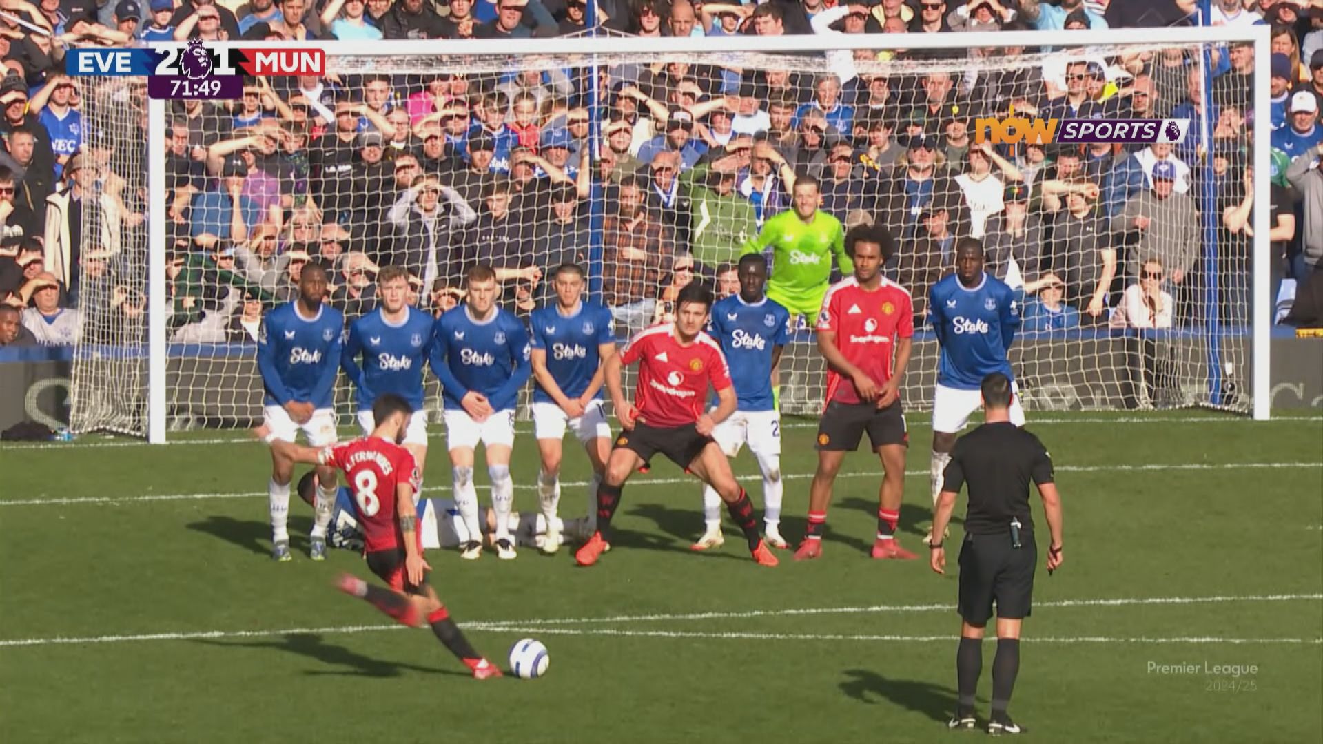 英超　愛華頓 2:2 曼聯