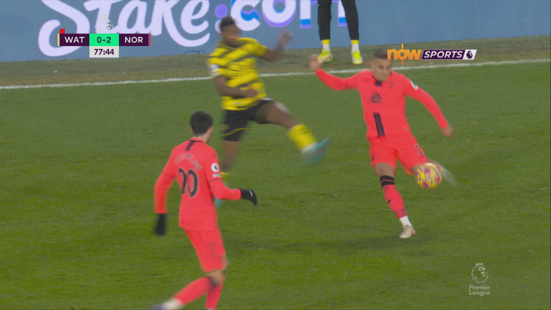 英超 屈福特0:3諾域治