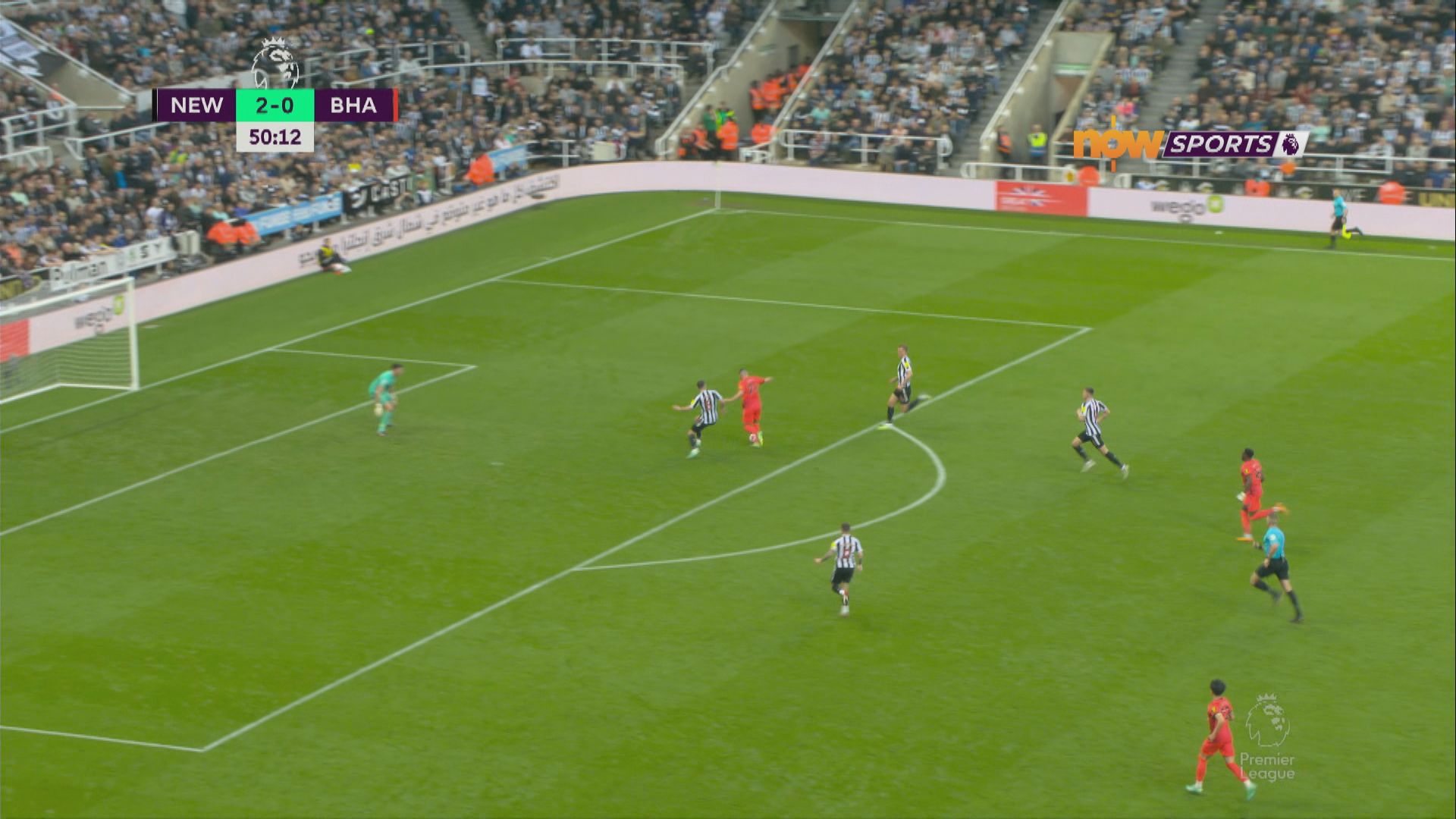 英超 紐卡素4:1白禮頓