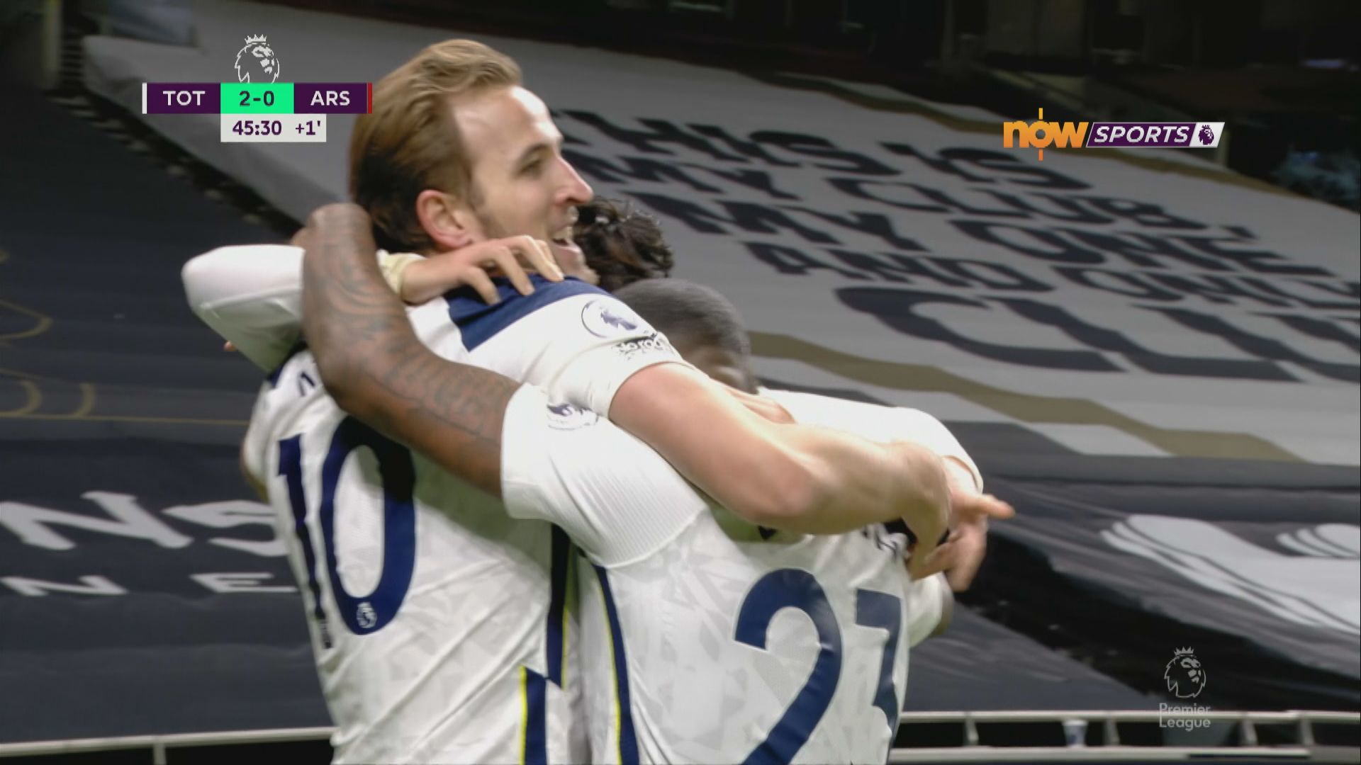 英超　熱刺2:0阿仙奴