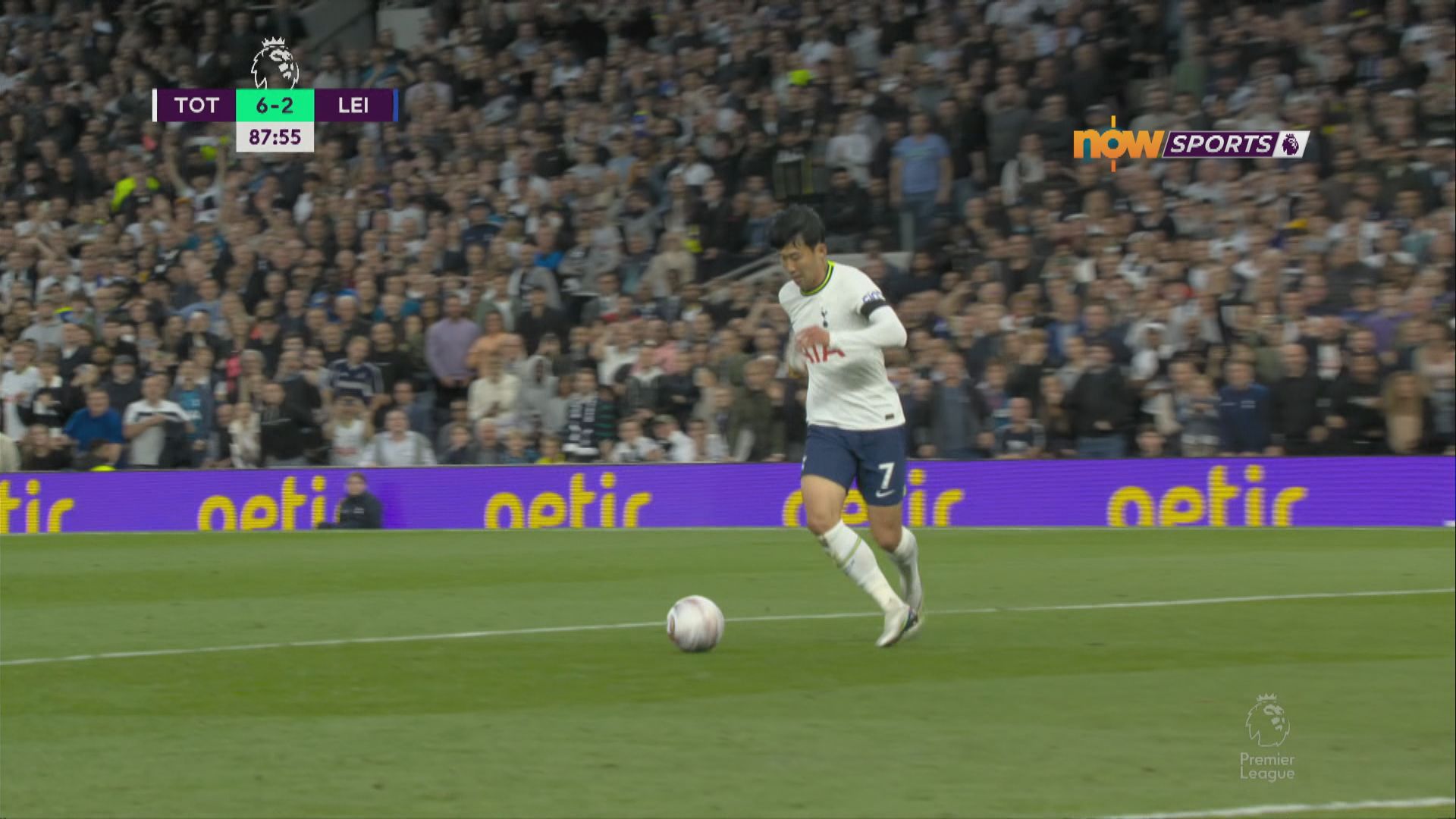 英超　熱刺6:2李斯特城