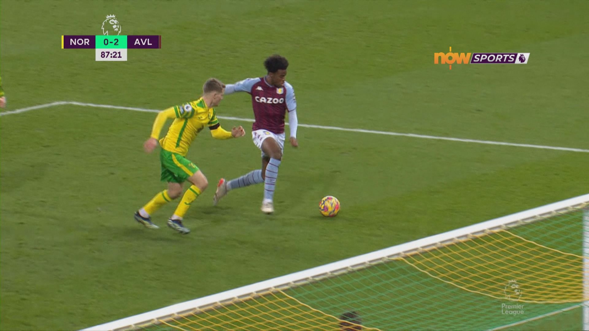 英超　諾域治0:2維拉