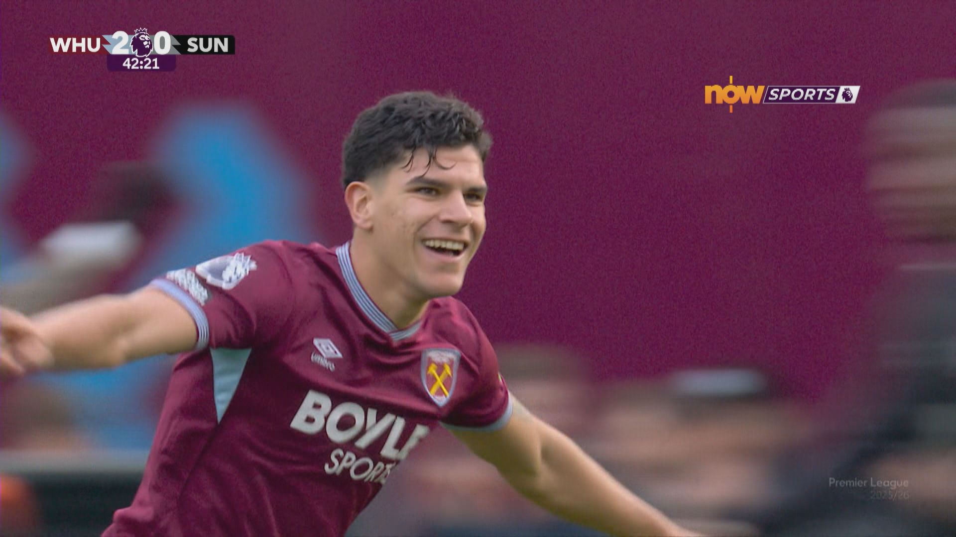 英超　韋斯咸 3:1 新特蘭