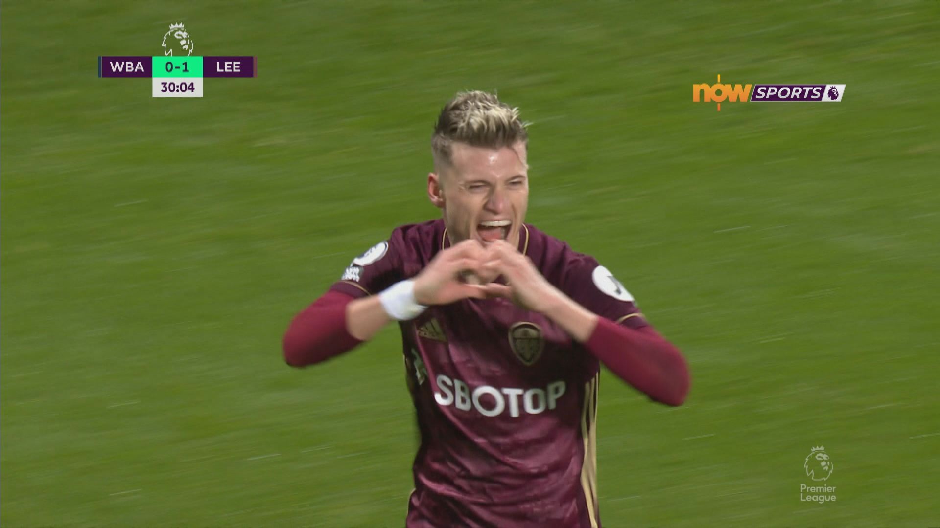 英超　西布朗0:5列斯聯