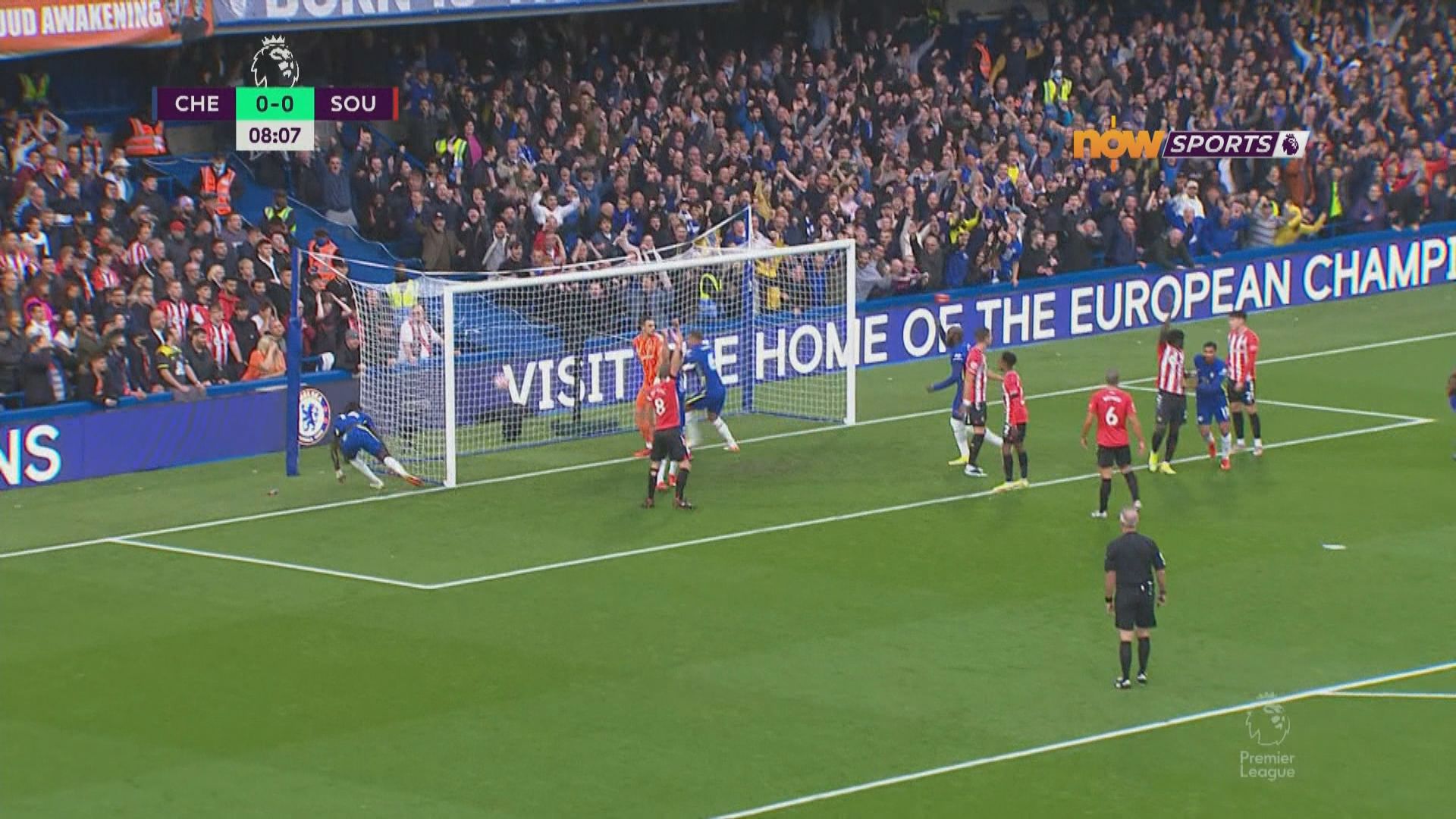 英超　車路士3:1修咸頓