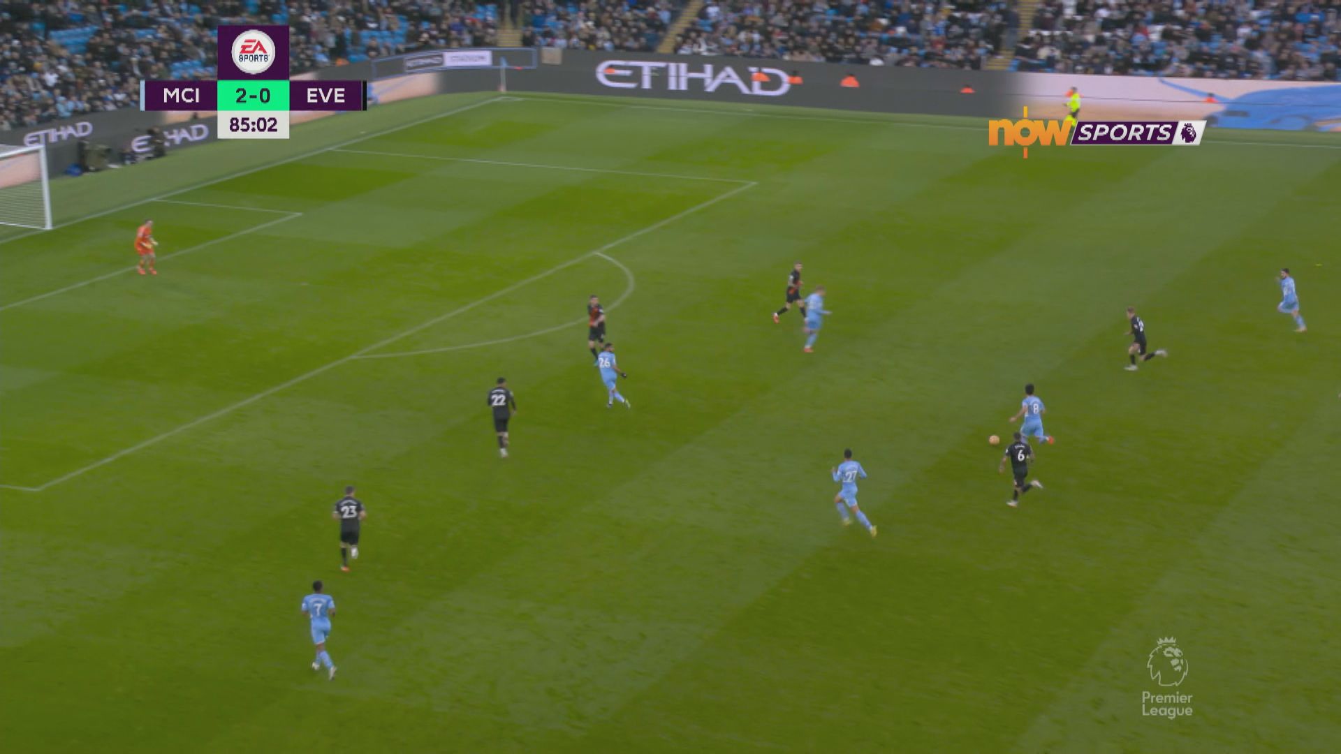 英超　曼城3：0愛華頓