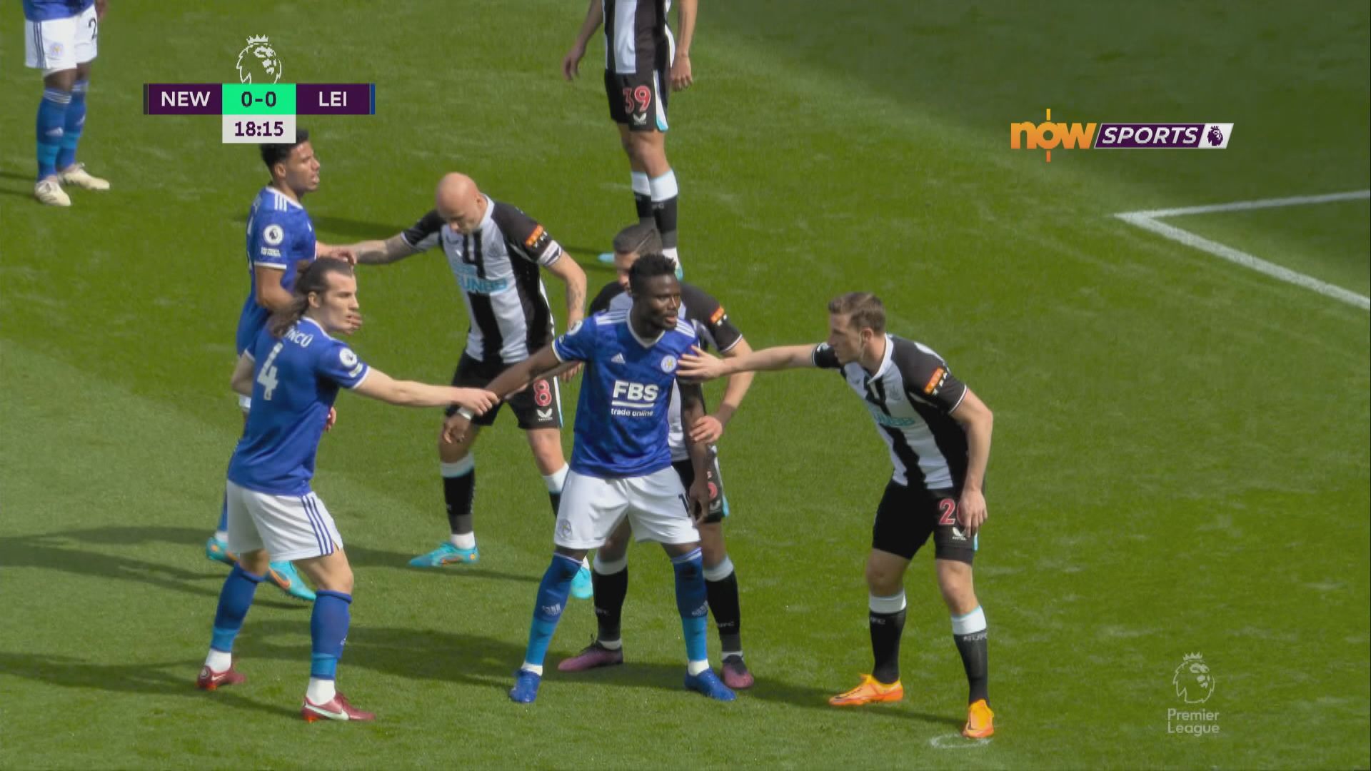 英超　紐卡素2:1李斯特城