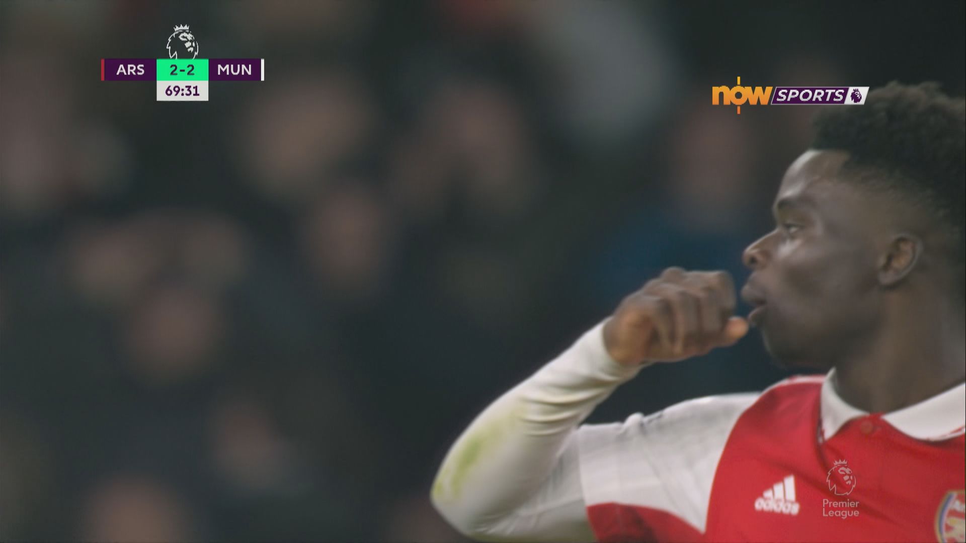 英超　阿仙奴 3:2 曼聯