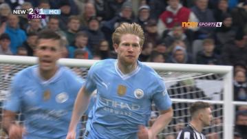 英超 紐卡素 2:3 曼城