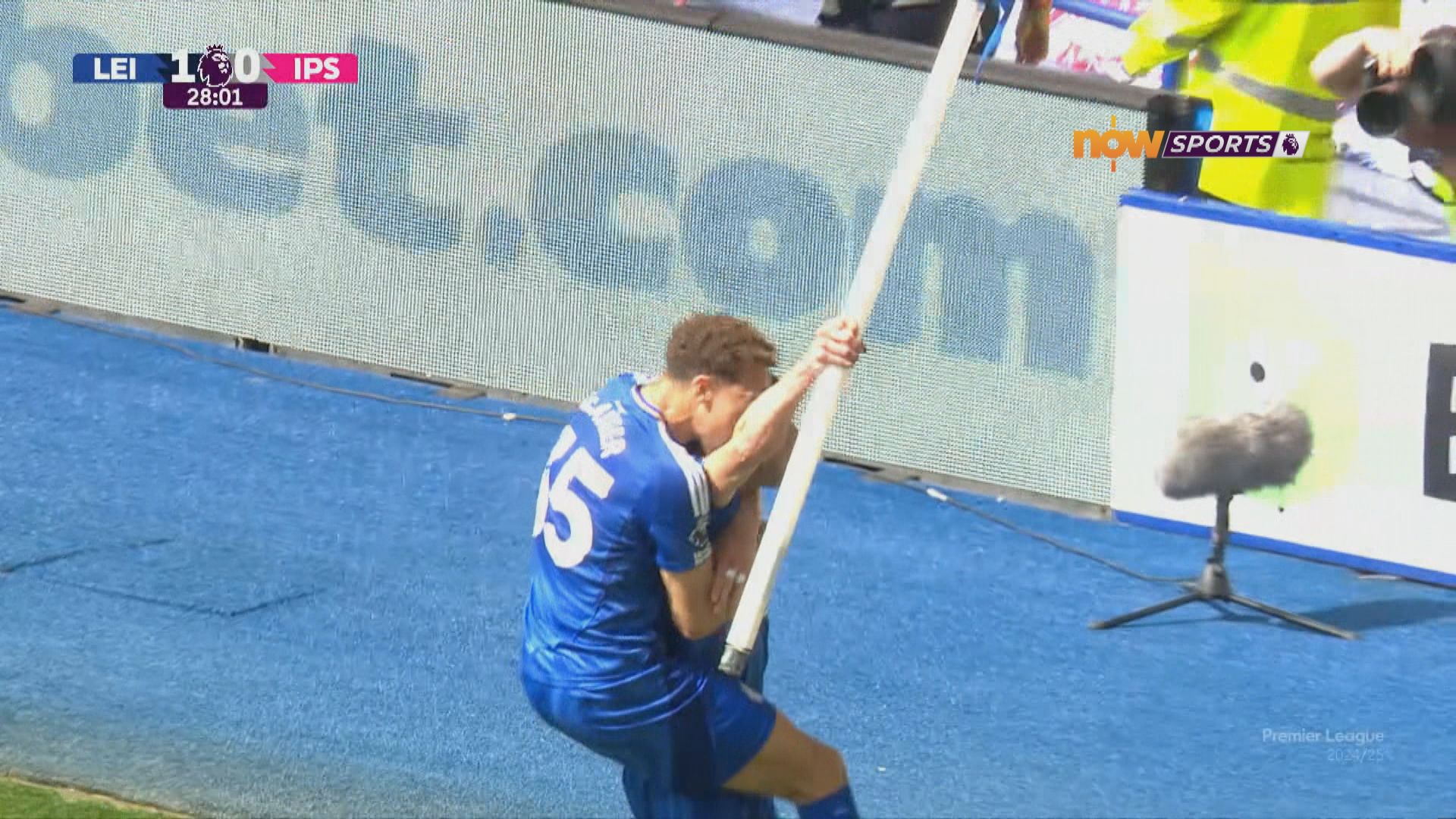 英超　李斯特城 2:0 葉士域治