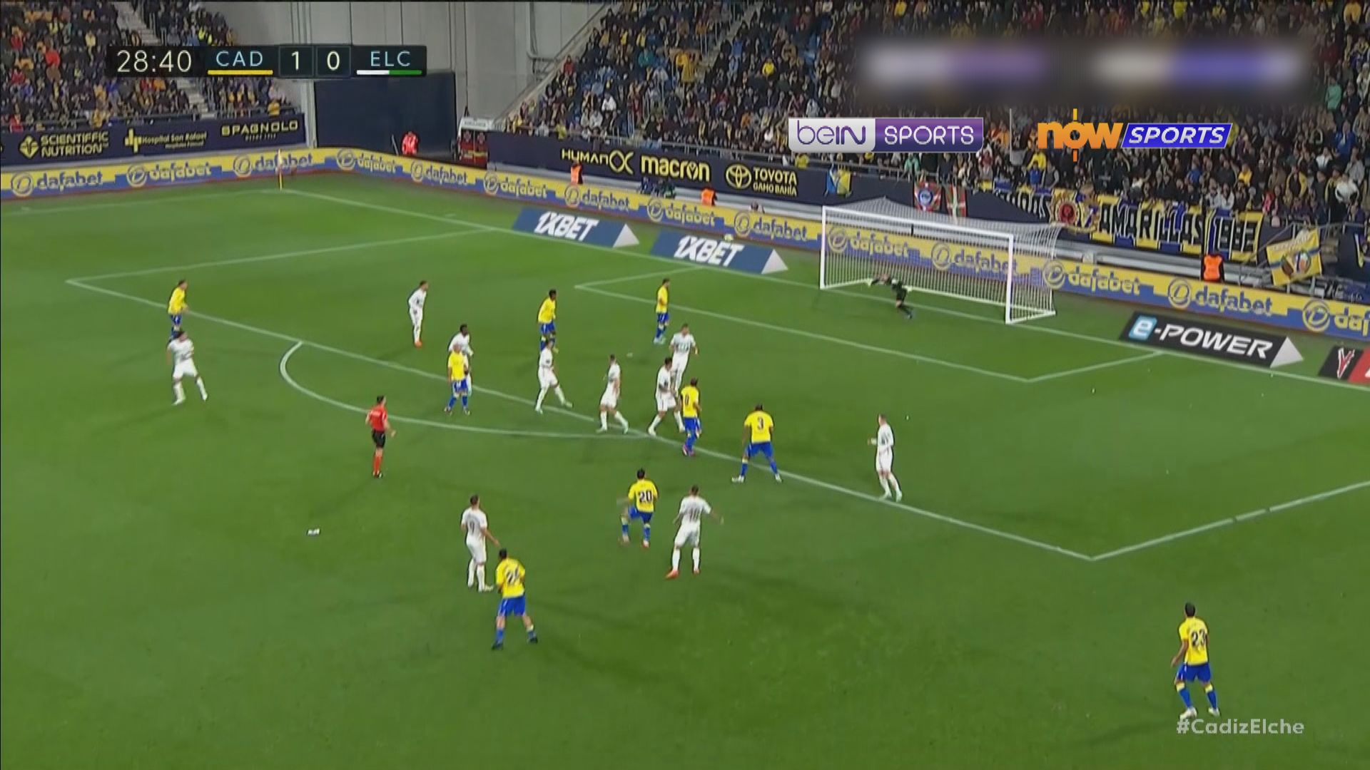 西甲　卡迪斯 1:1 艾爾切