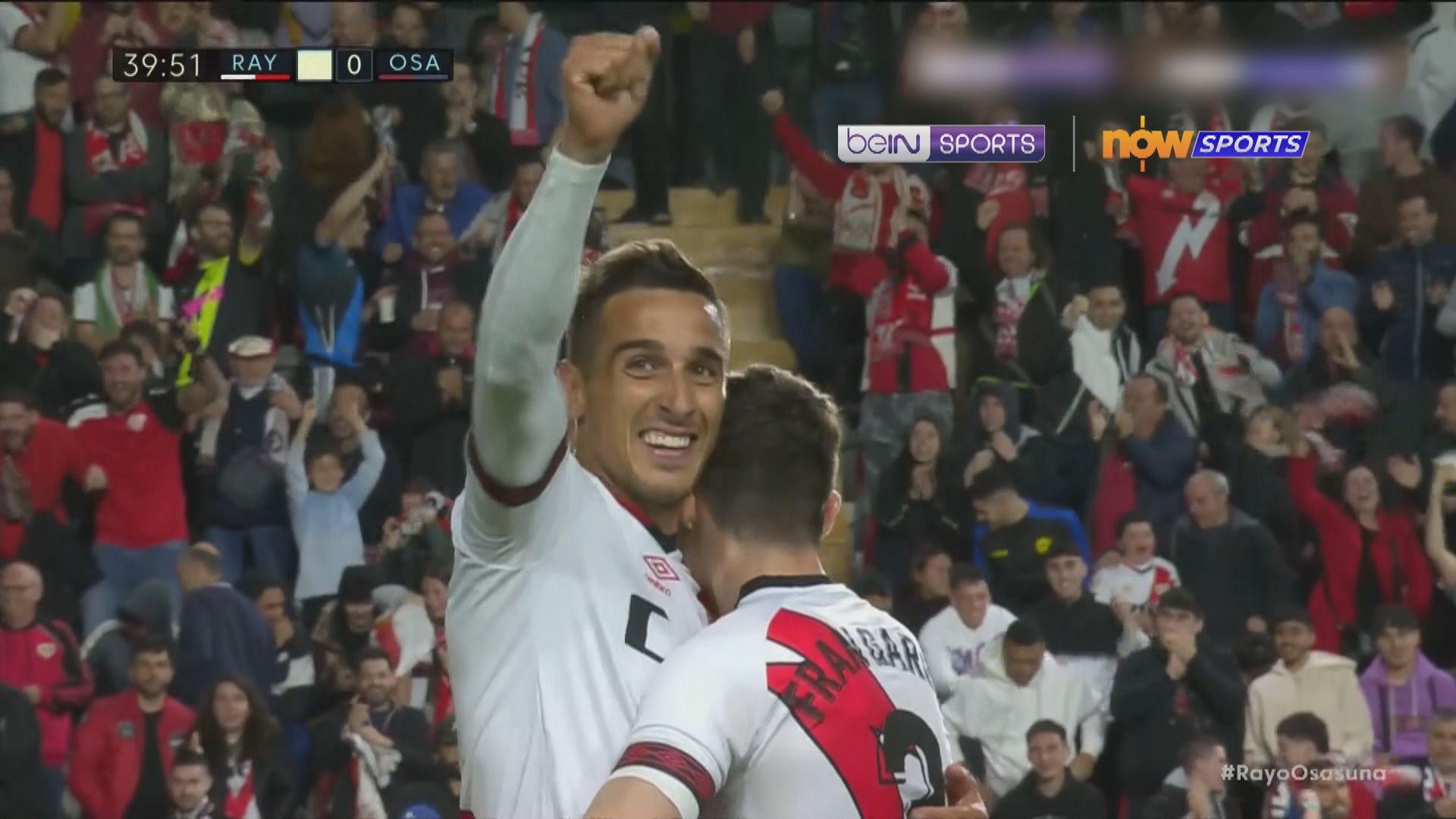 西甲　華歷簡奴 2:1 奧沙辛拿