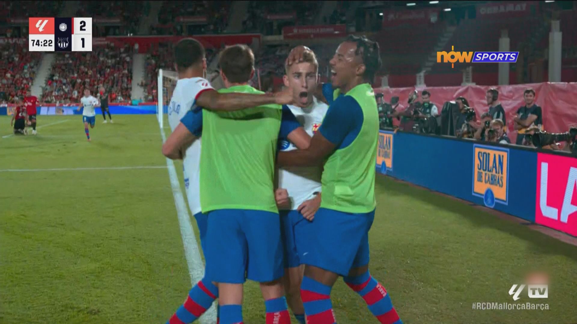 西甲 馬略卡 2:2 巴塞羅那