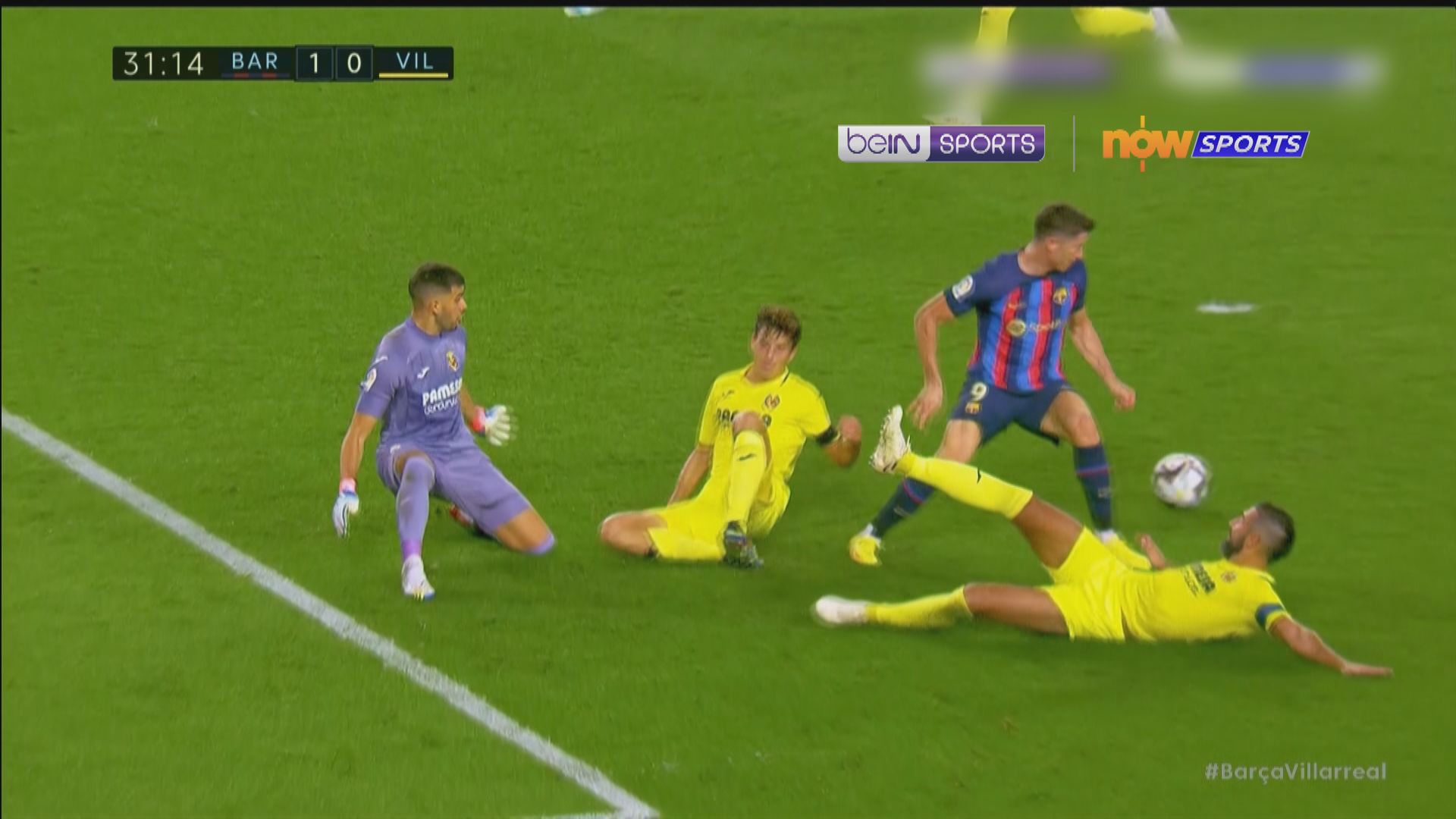 西甲　巴塞羅那3:0維拉利爾