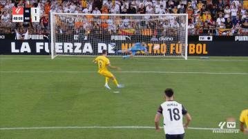 西甲　華倫西亞 1:2 巴塞羅那