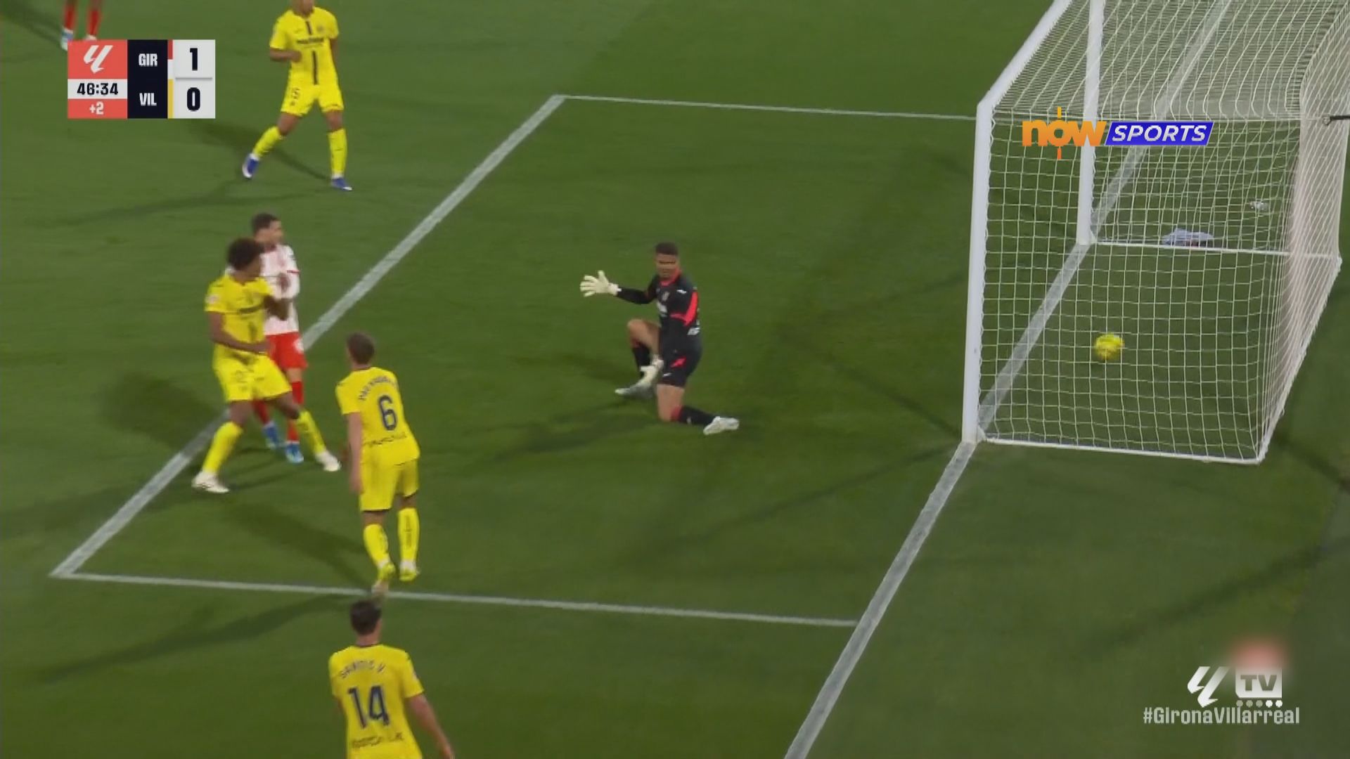 西甲　基朗拿 1:0 維拉利爾