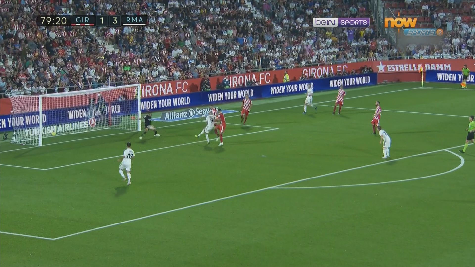 西甲　基朗拿1：4皇家馬德里