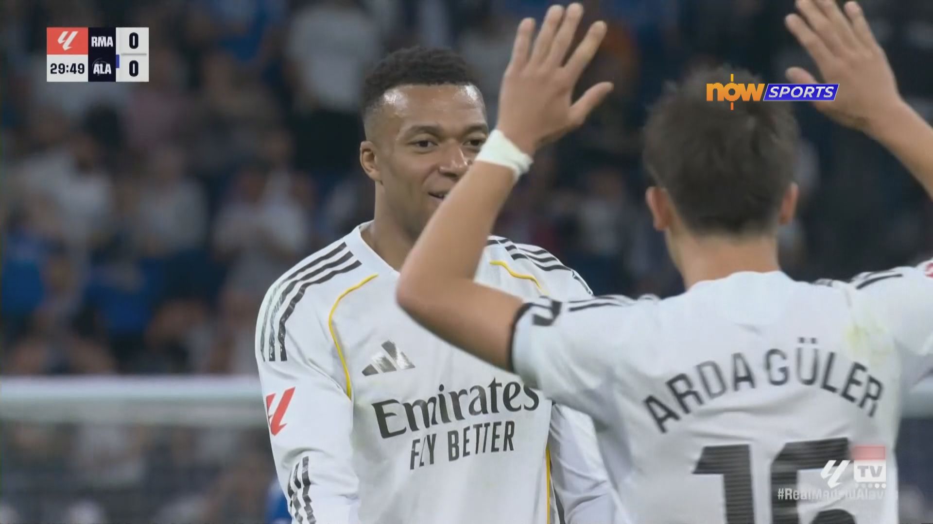 西甲　皇家馬德里 2:1 艾拉維斯