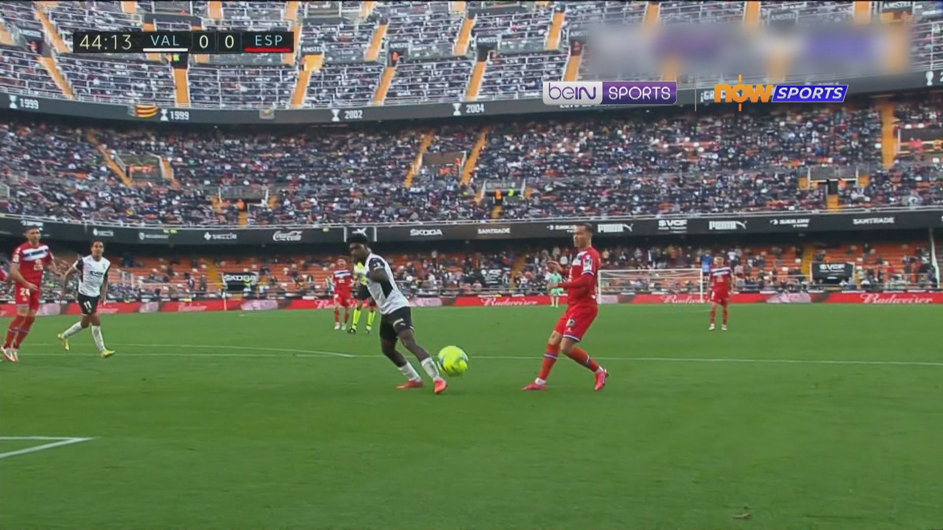 西甲　華倫西亞1:2愛斯賓奴