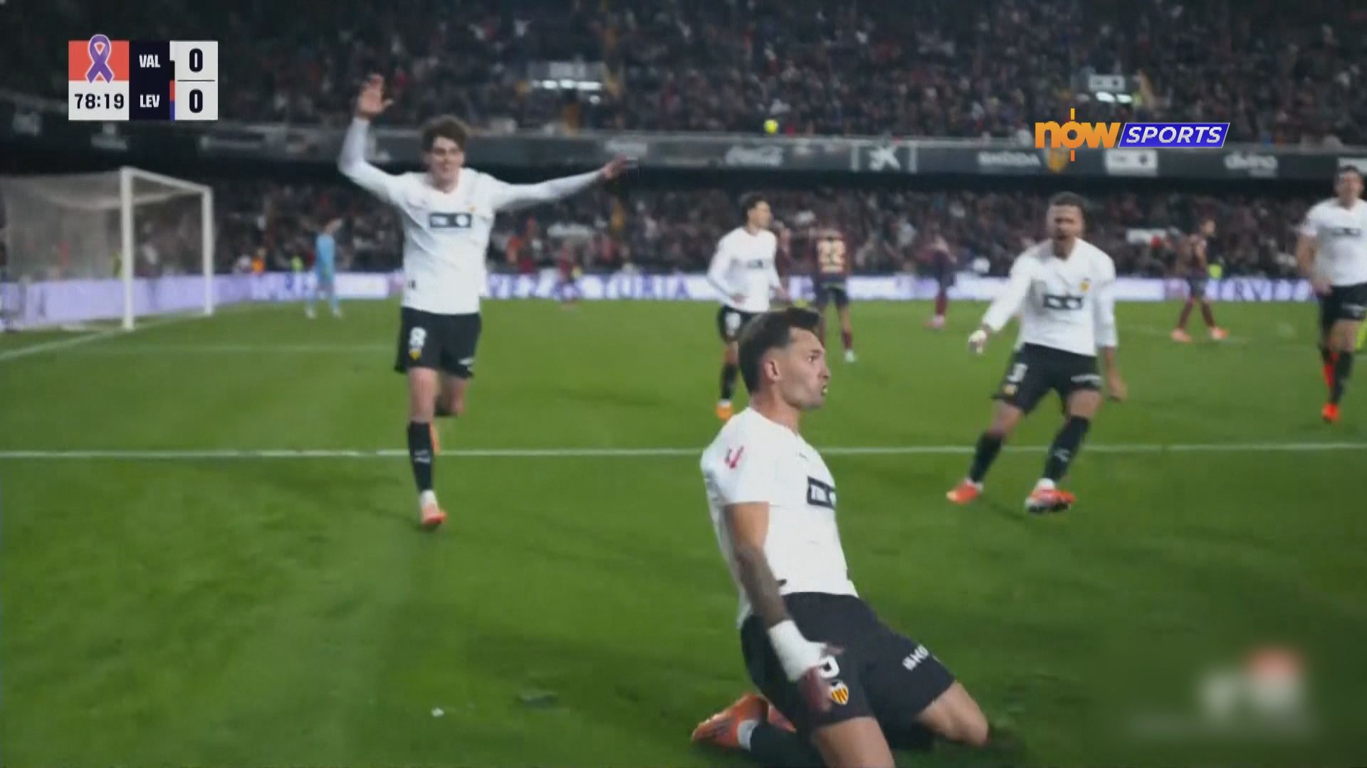 西甲　華倫西亞 1:0 利雲特