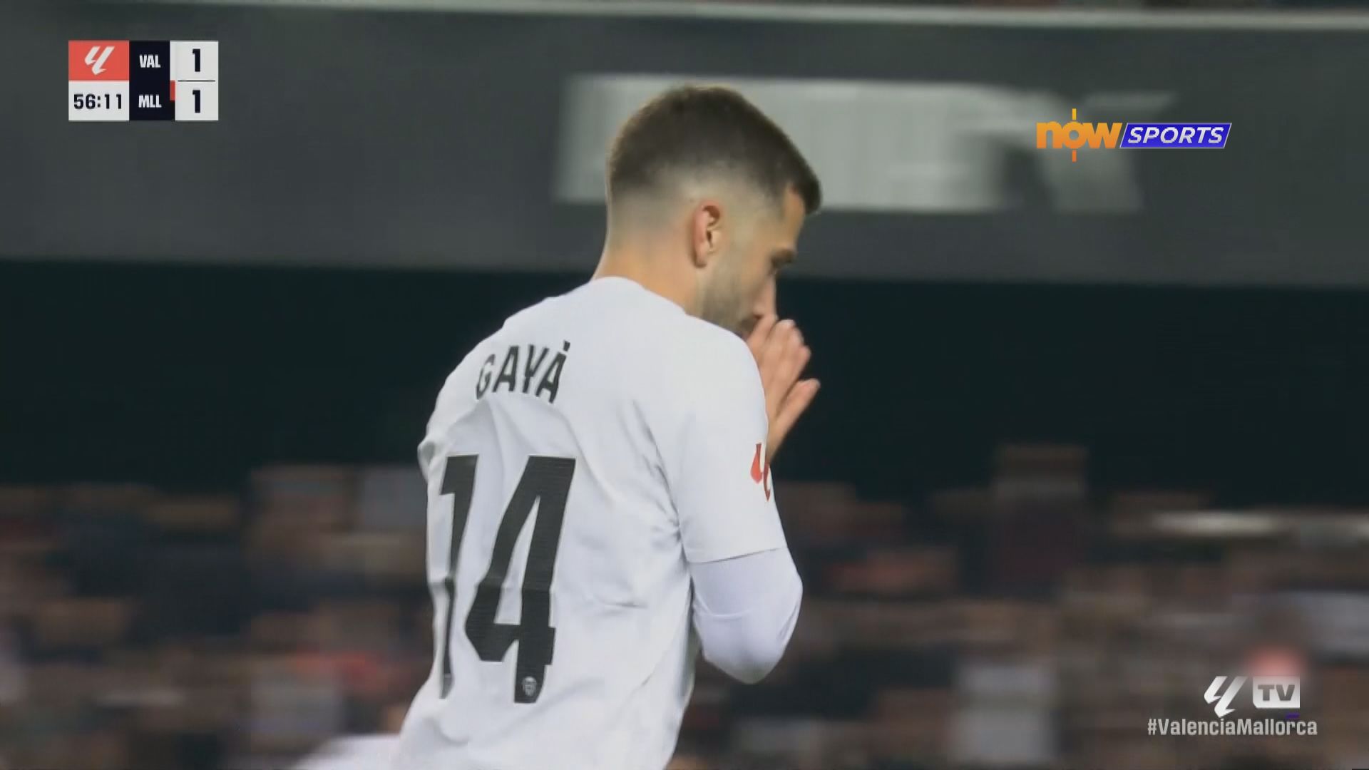 西甲　華倫西亞 1:1 馬略卡