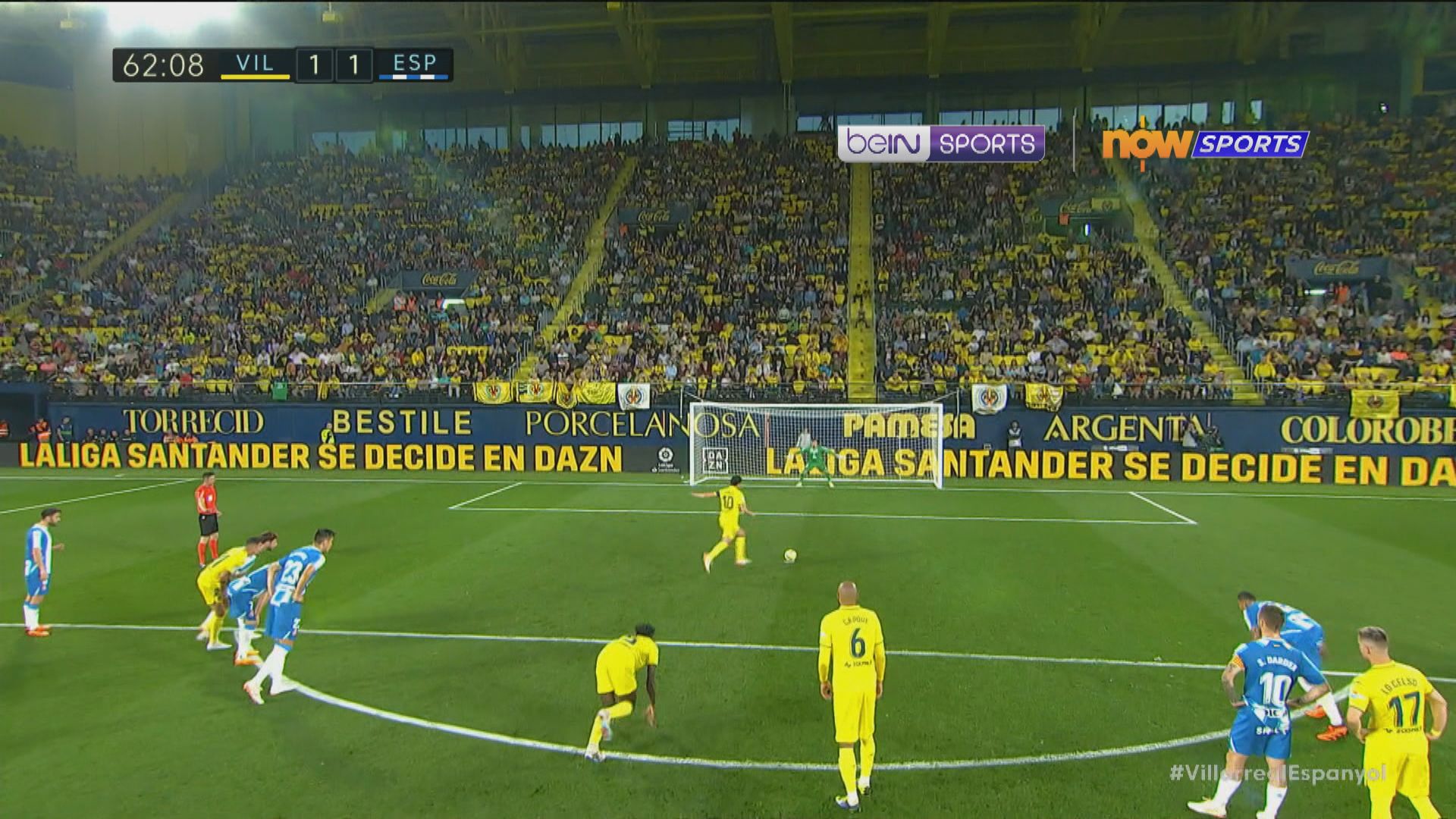 西甲　維拉利爾 4:2 愛斯賓奴