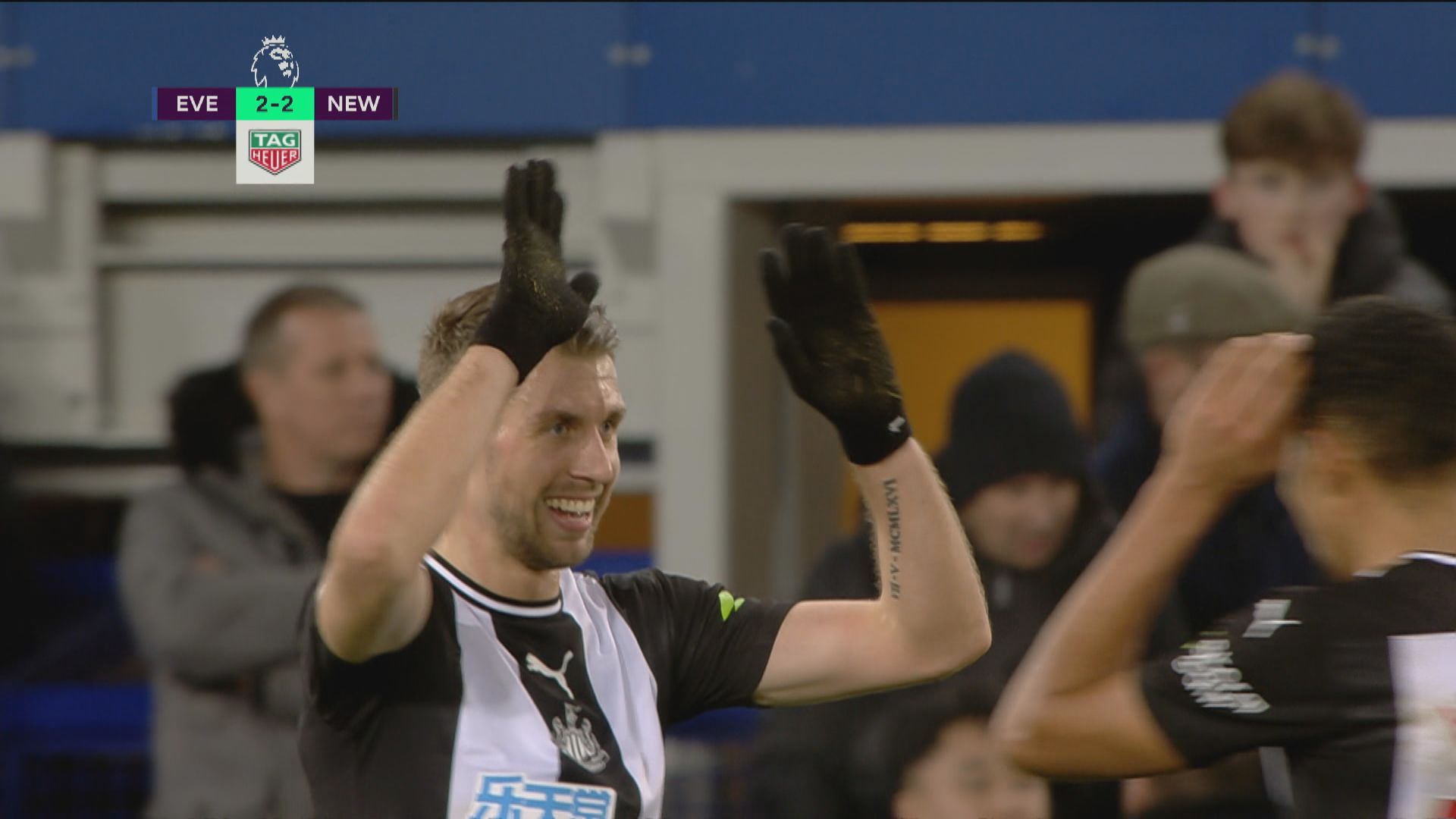 英超 愛華頓2:2紐卡素