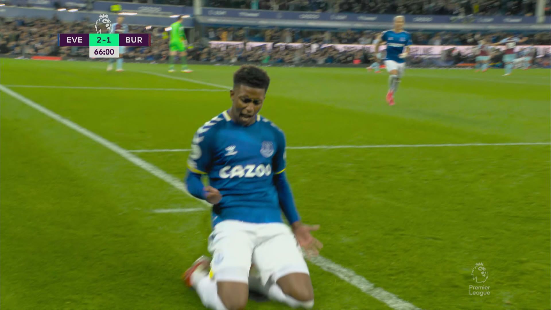 英超　愛華頓3:1般尼