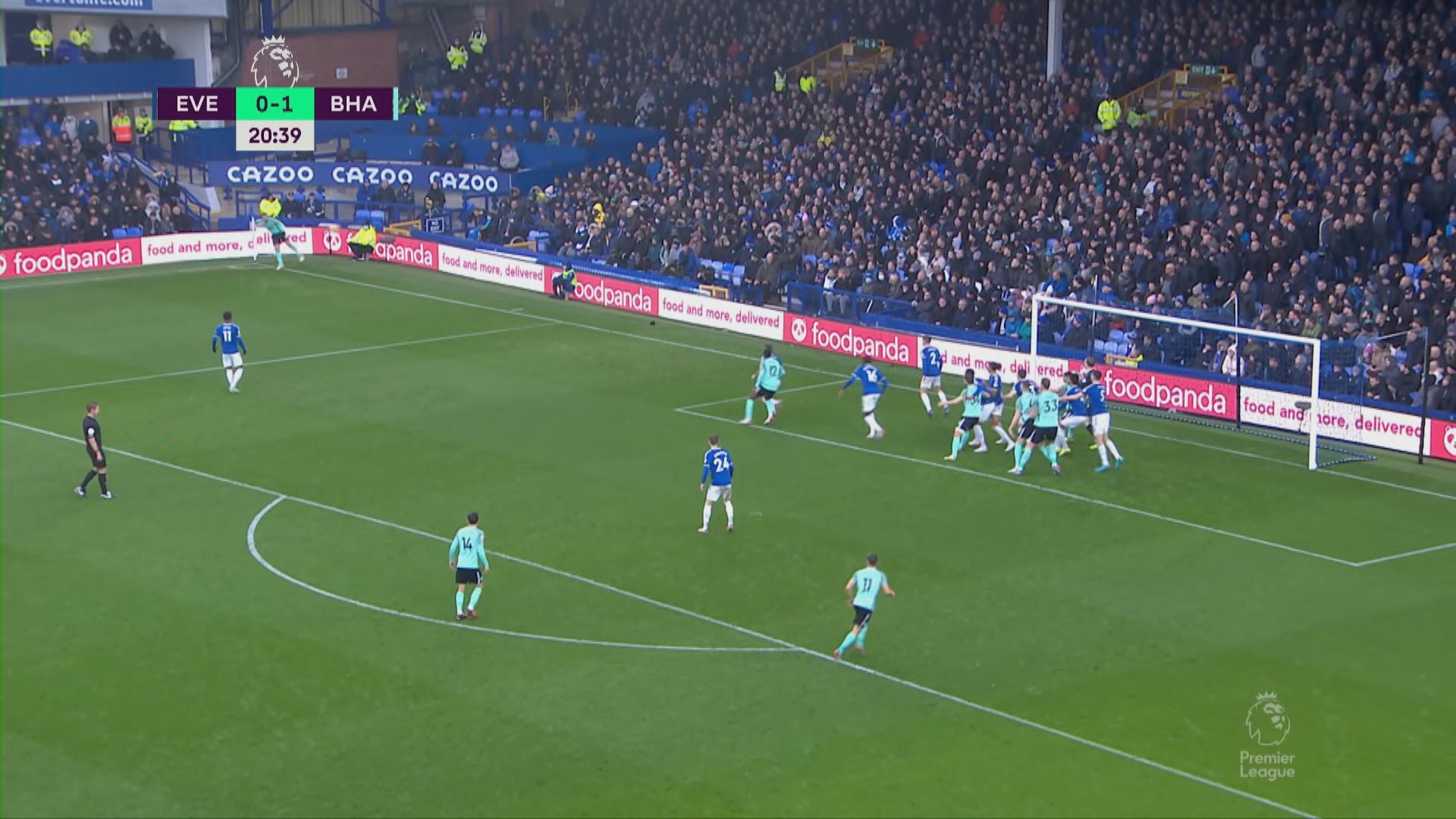 英超　愛華頓2:3白禮頓