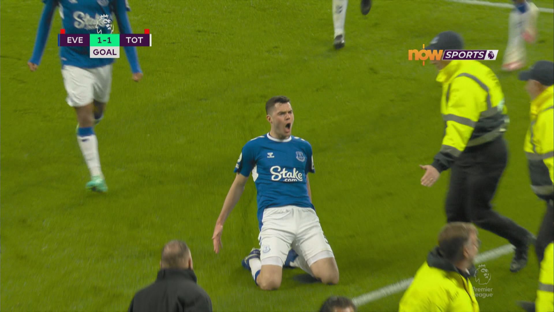 英超　愛華頓 1:1 熱刺