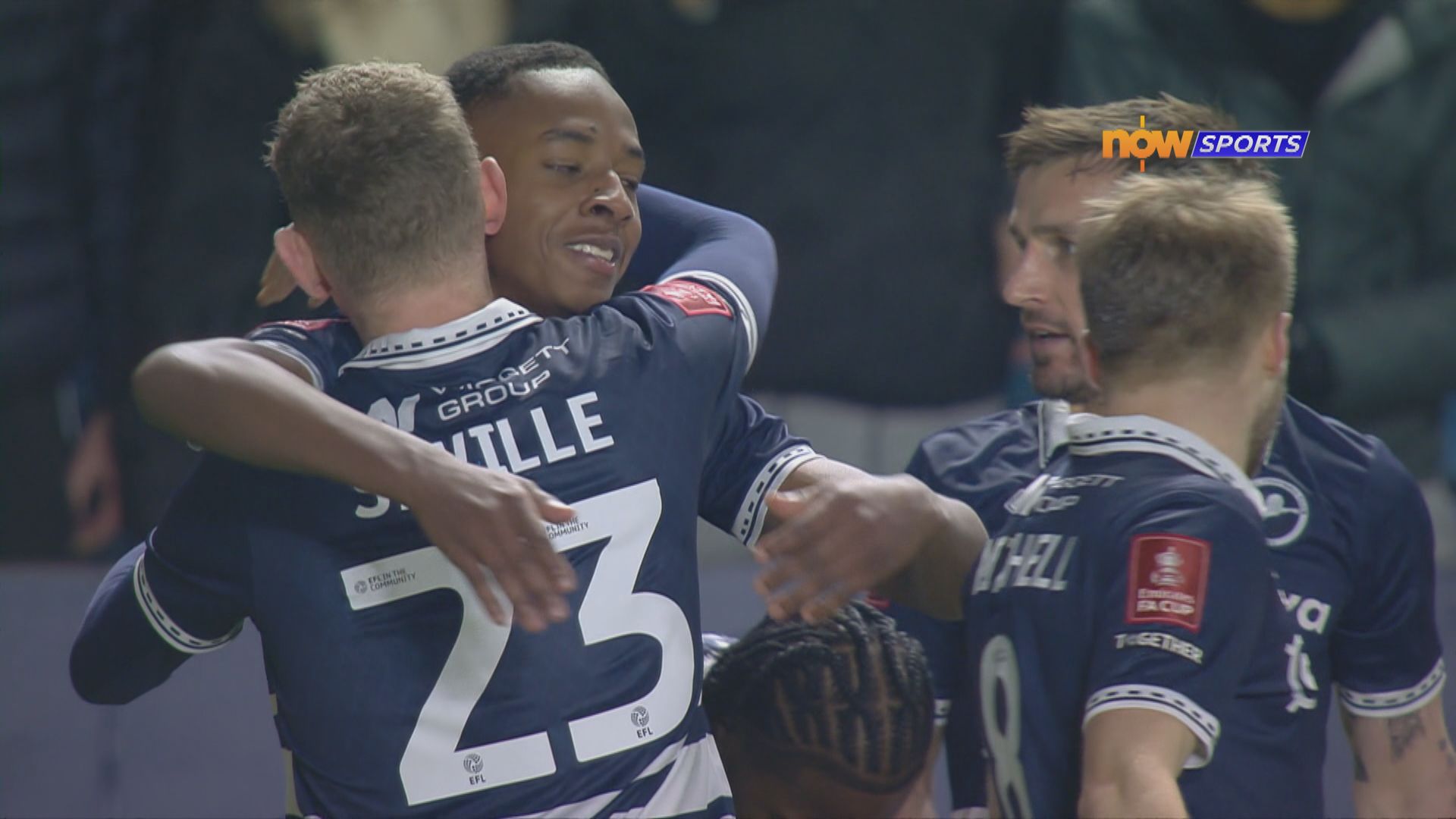 英格蘭足總盃第三圈　米禾爾 3:0 杜根咸