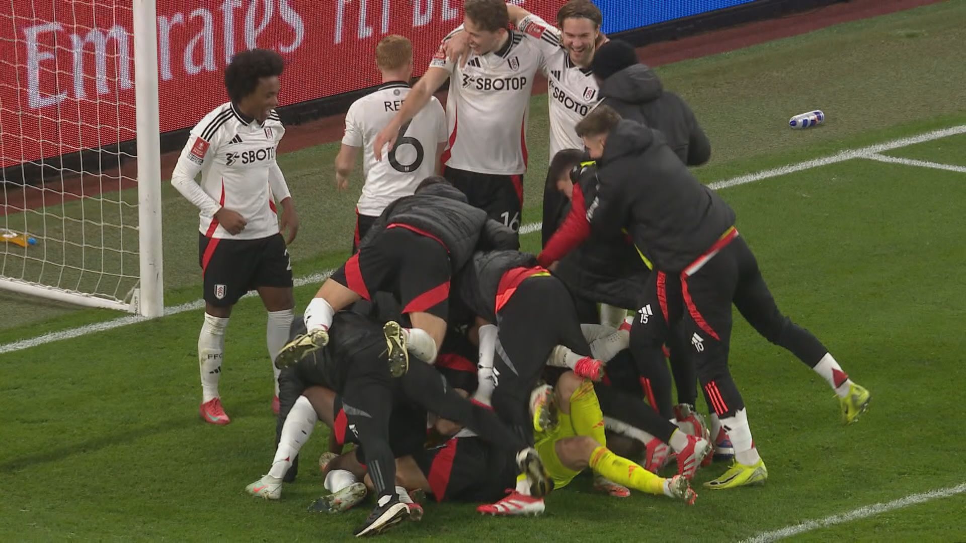 英格蘭足總盃　曼聯 1:1 富咸 (十二碼 3:4)