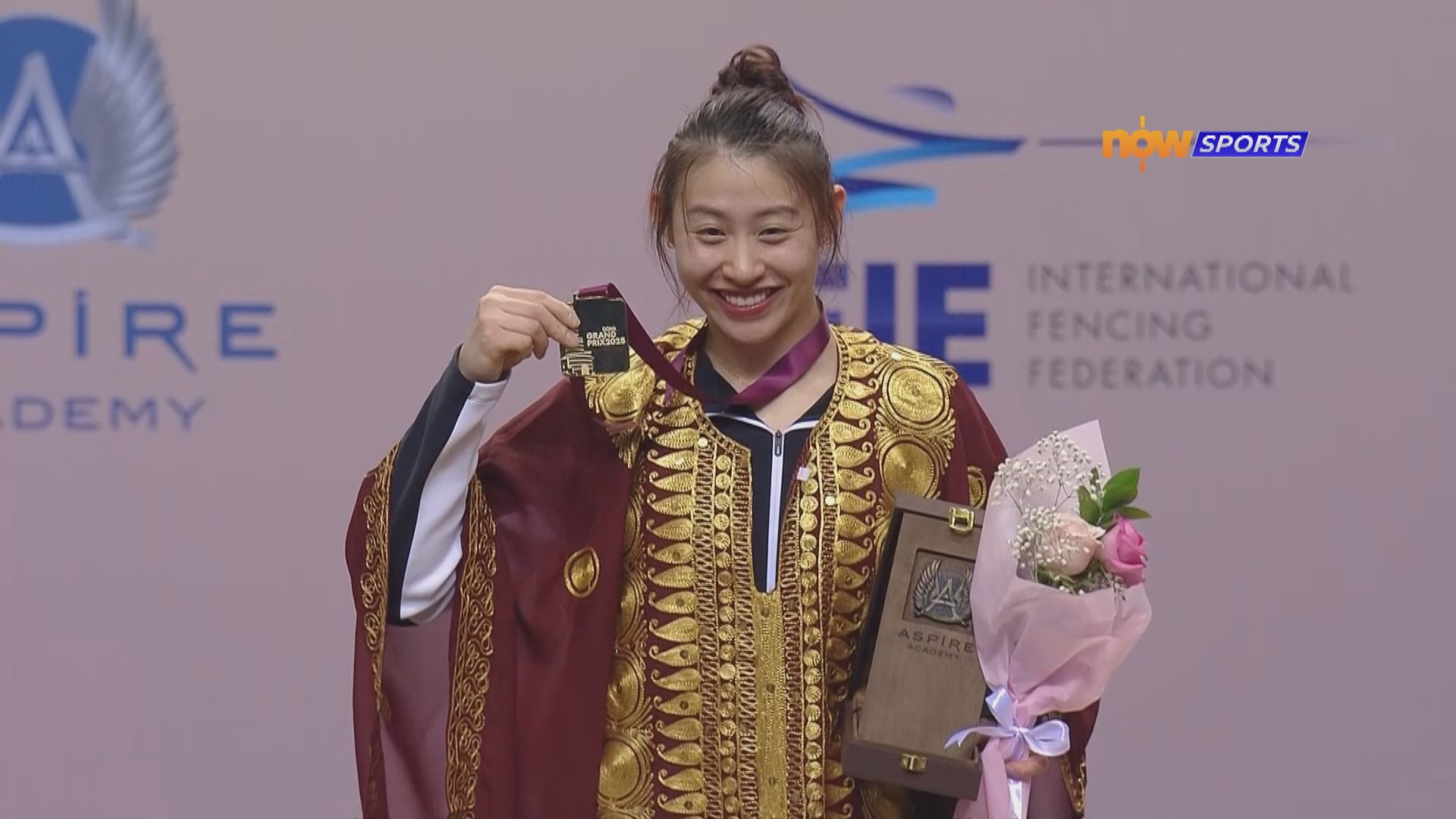 重劍大獎賽多哈站　佘繕妡挫迪菲治首度封后