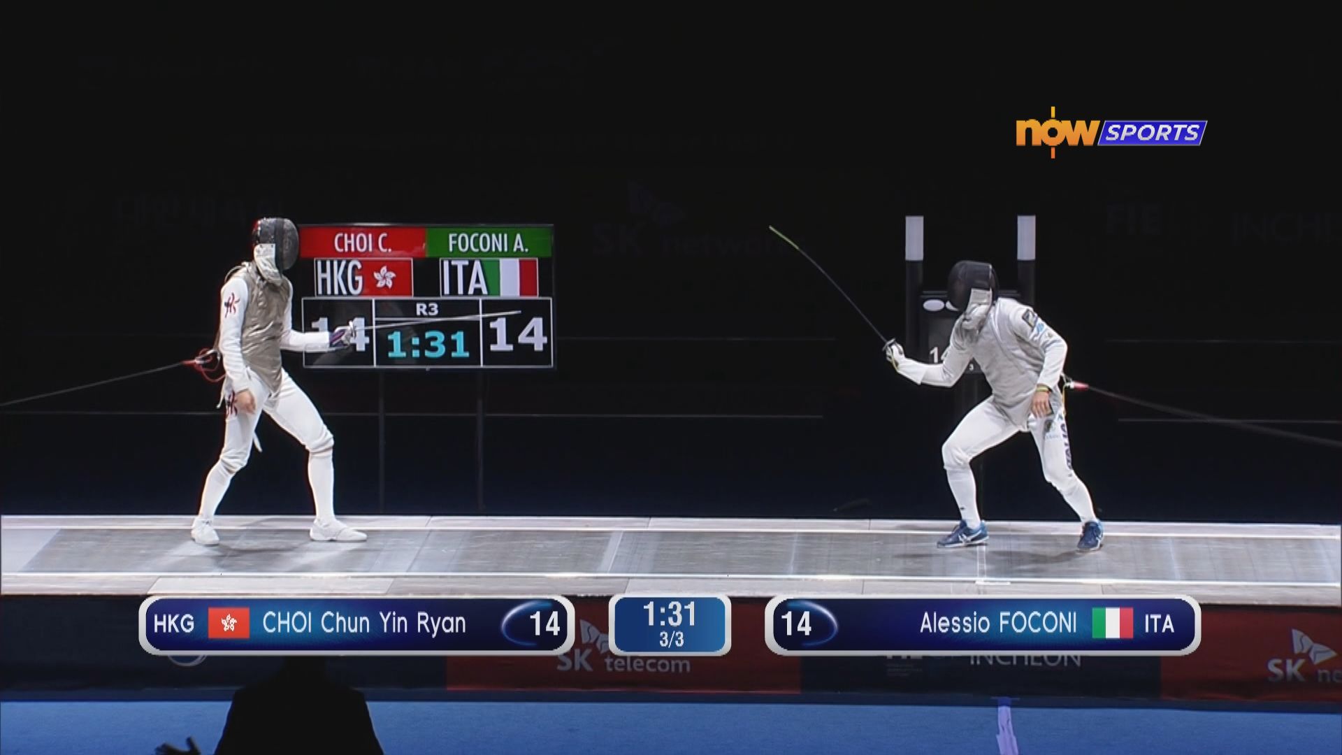 國際劍聯大獎賽南韓仁川站　蔡俊彥屈居亞軍