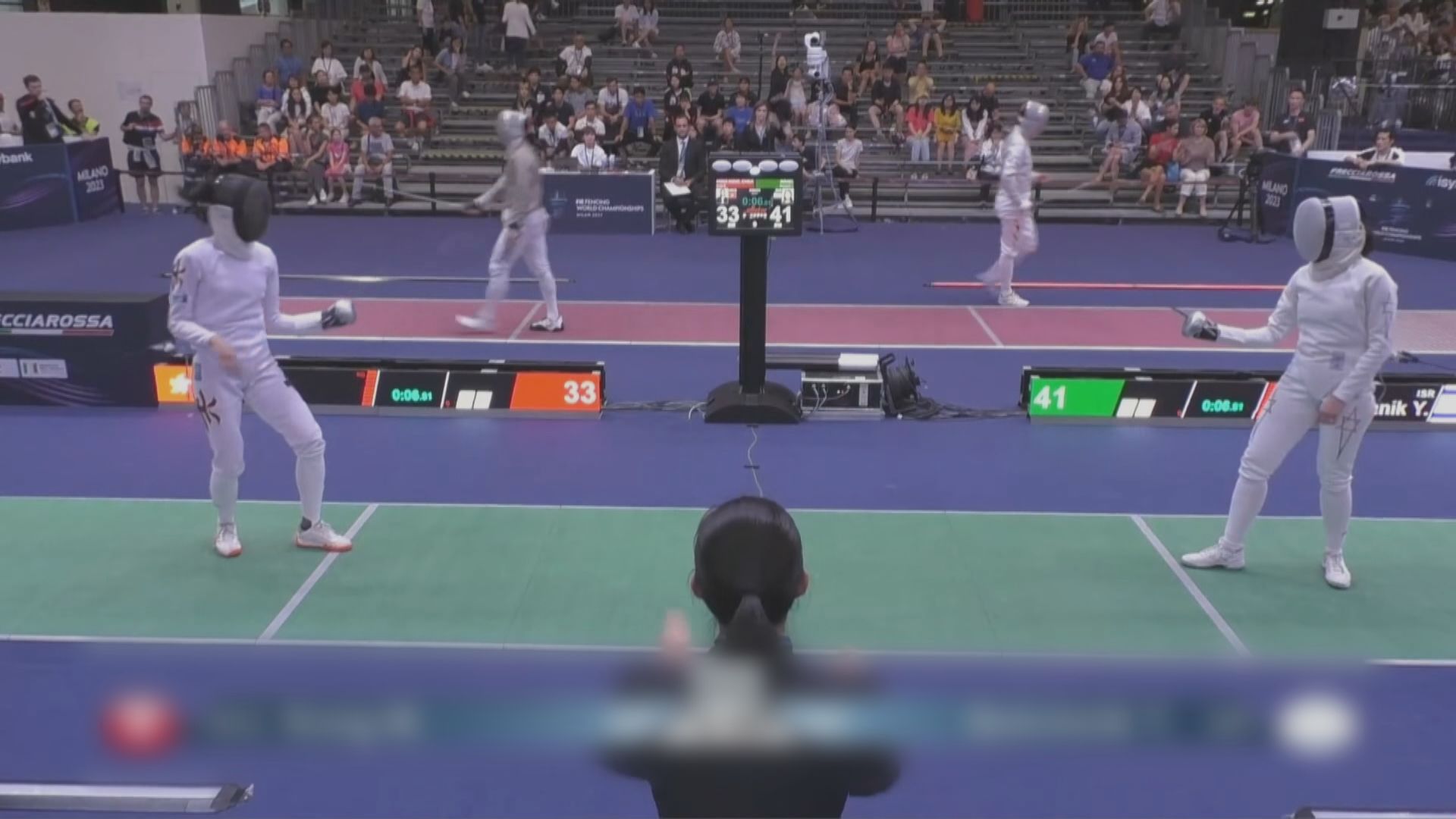 劍擊世錦賽 港隊於女子重劍團體賽第8名完成