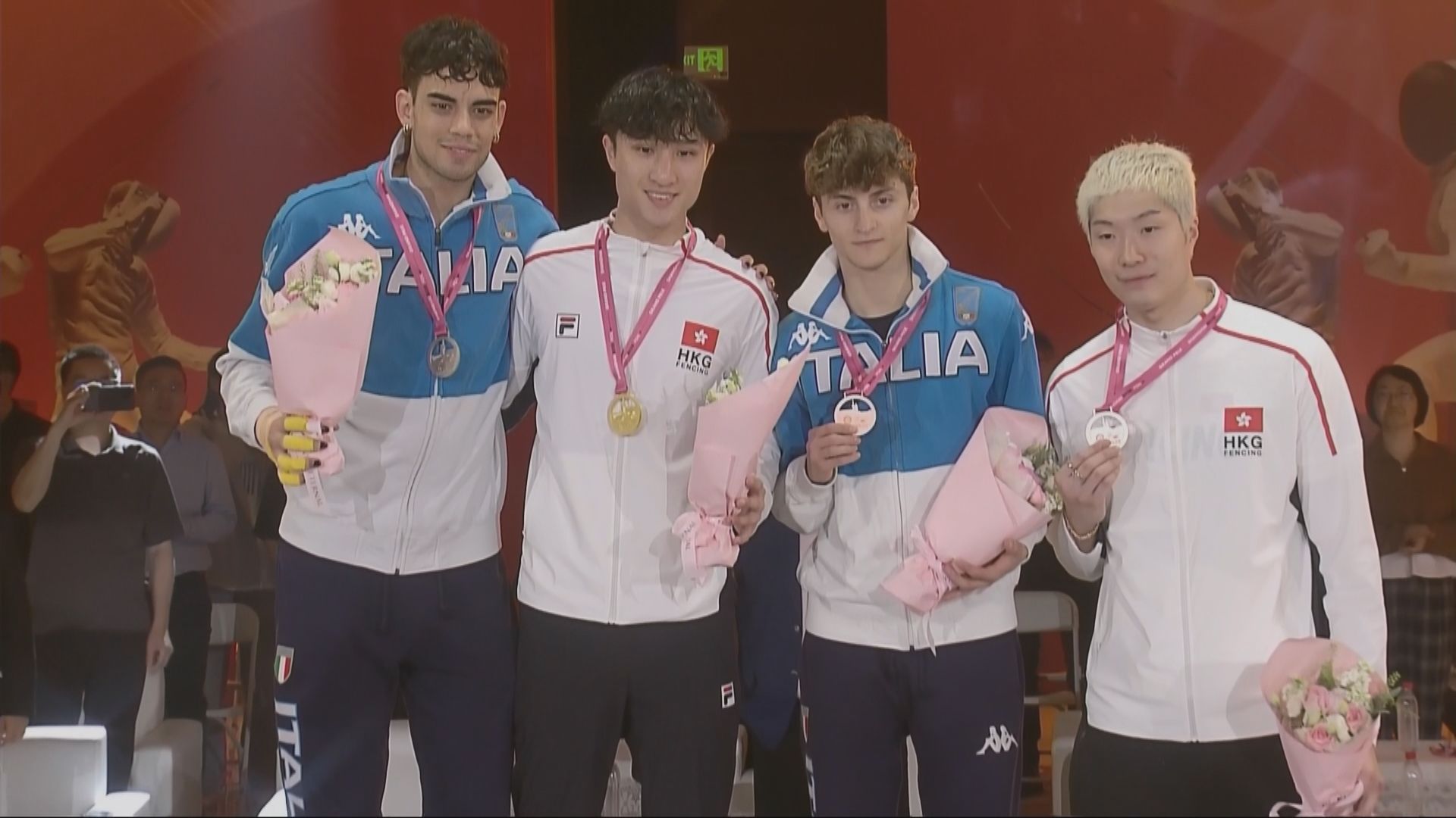 國際劍聯大獎賽中國站　蔡俊彥挫前世界冠軍馬連尼　首奪大獎賽金牌