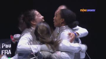 劍擊世錦賽　美國及意大利分摘女花男佩團體賽金牌
