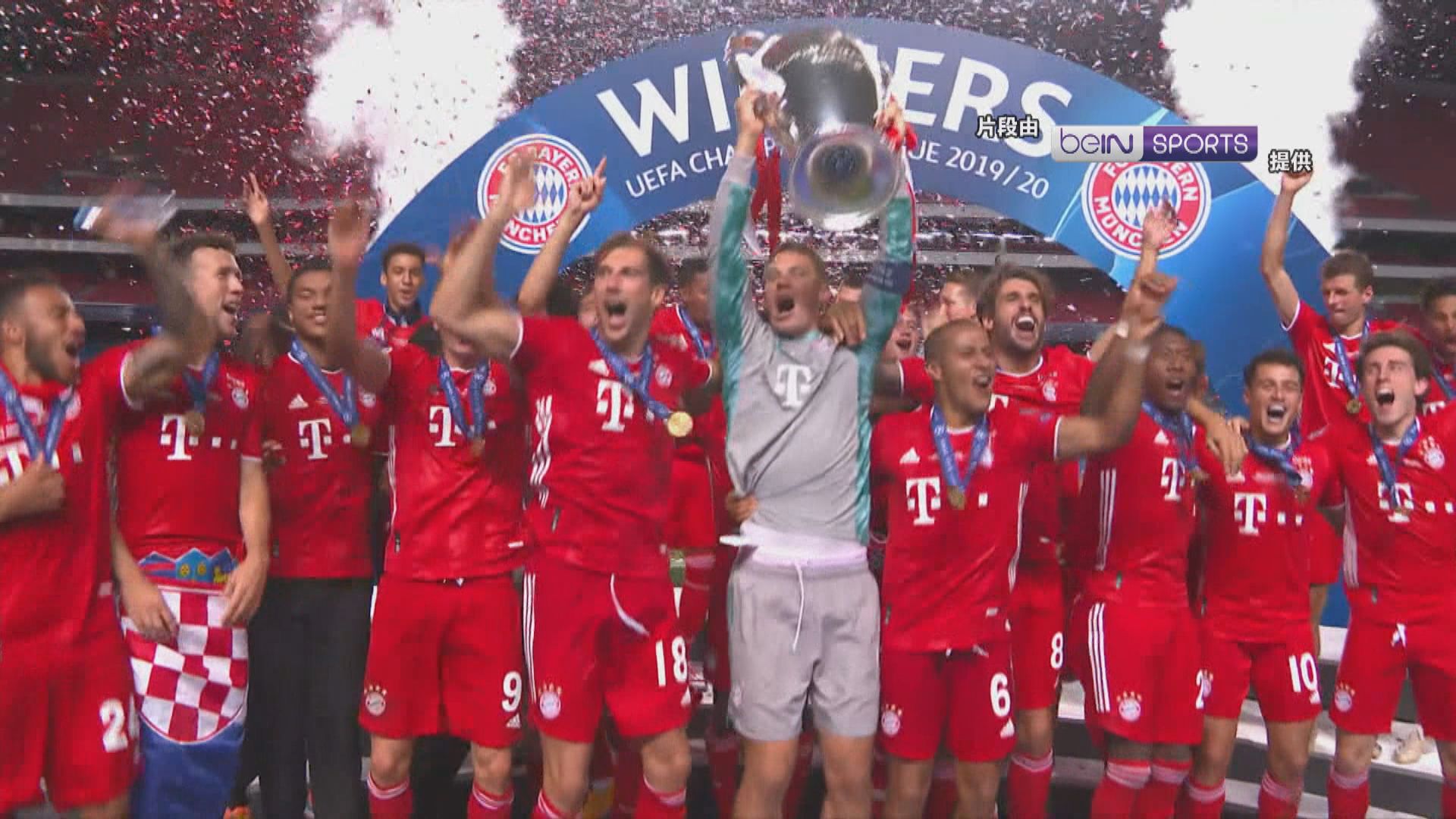 拜仁慕尼黑一球挫聖日耳門奪歐聯冠軍