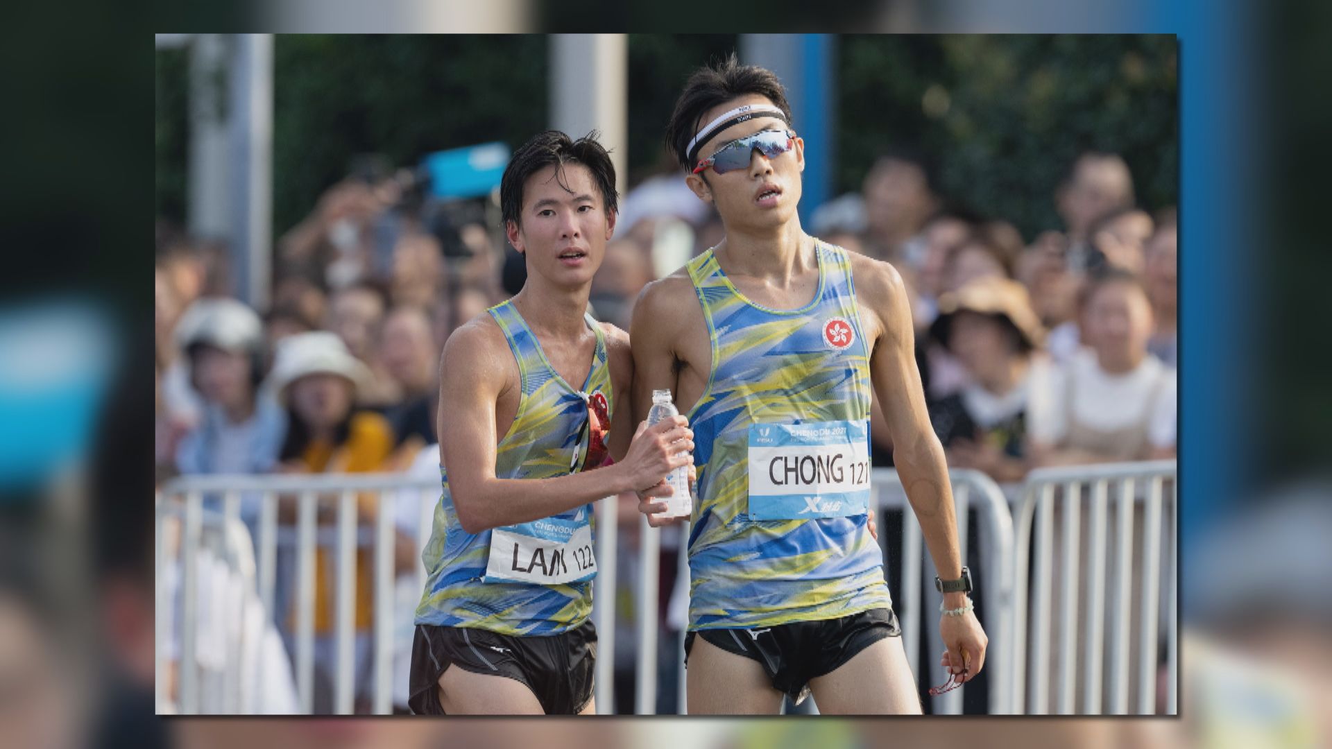 世大運 港將黃卓寧帶傷完成女子半馬拉松賽事