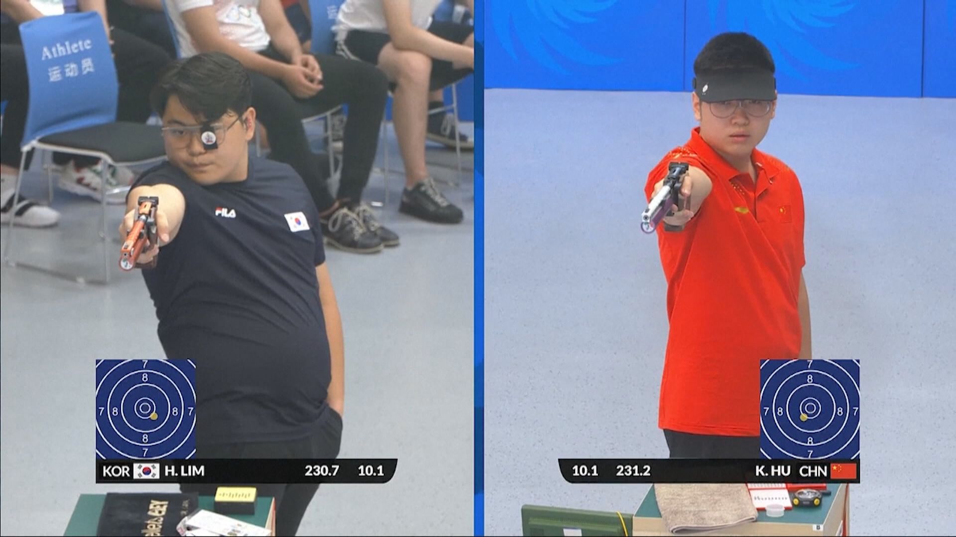 世大運 胡凱贏得男子10米氣手槍金牌