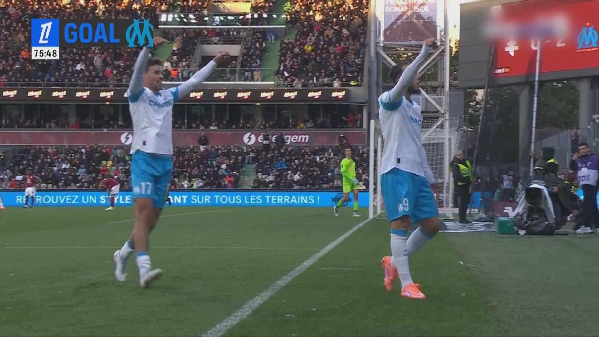 法甲　梅斯 0:3 馬賽