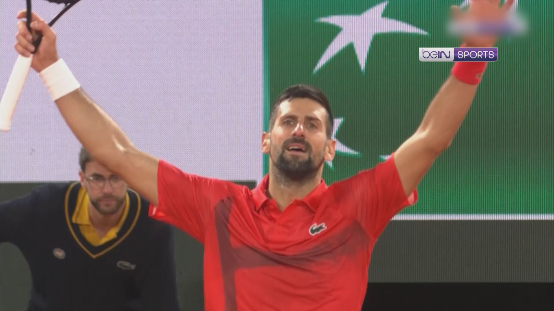 法網　祖高域反勝施華利夫打入男單四強