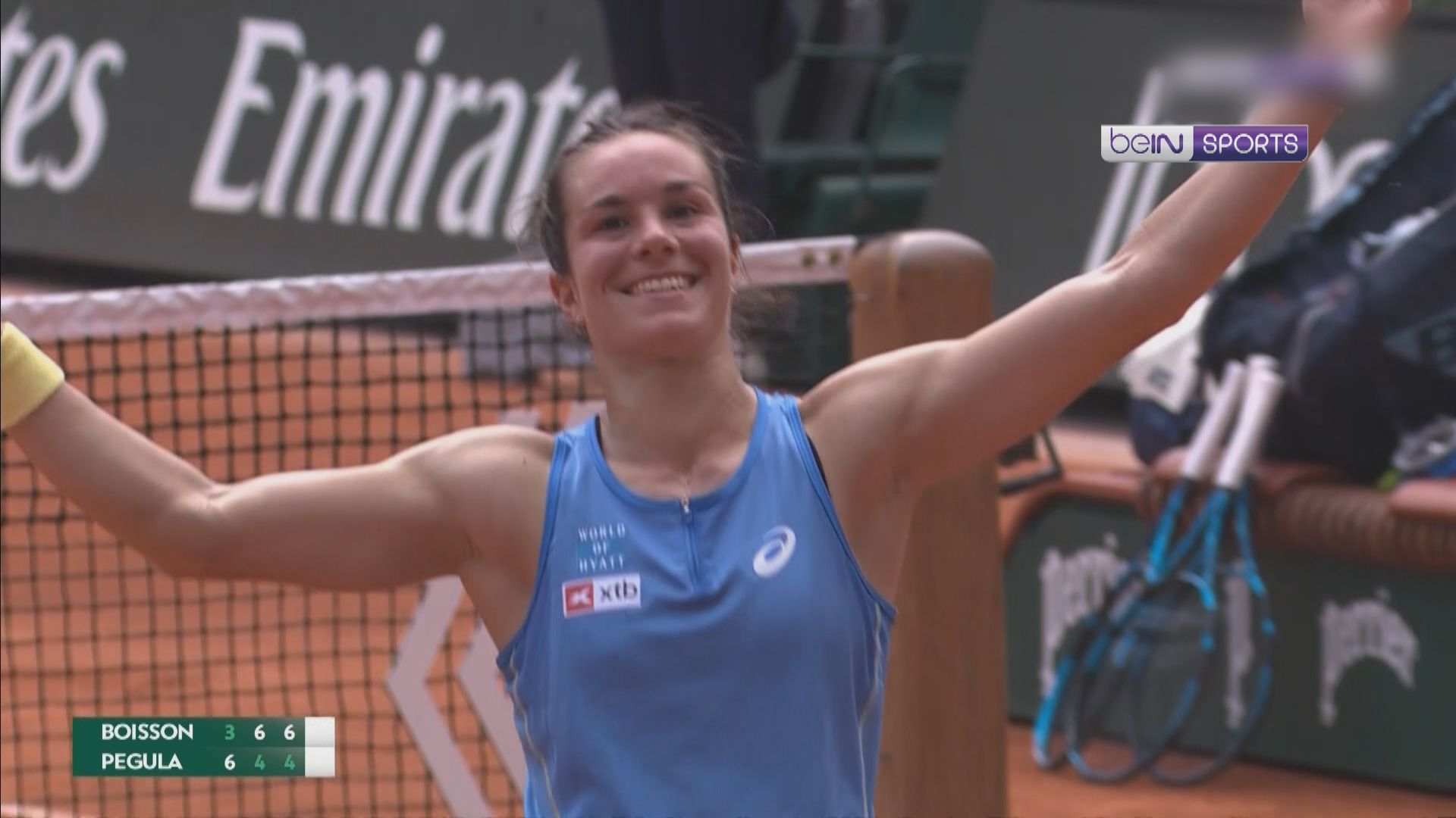 法網女單　世界排名361位波爾臣爆冷擊敗柏高娜