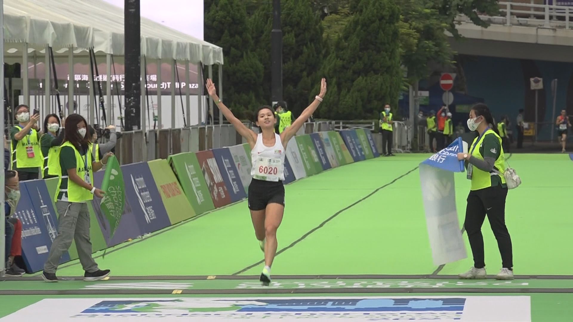 香港馬拉松黃啟樂首奪全馬男子組冠軍