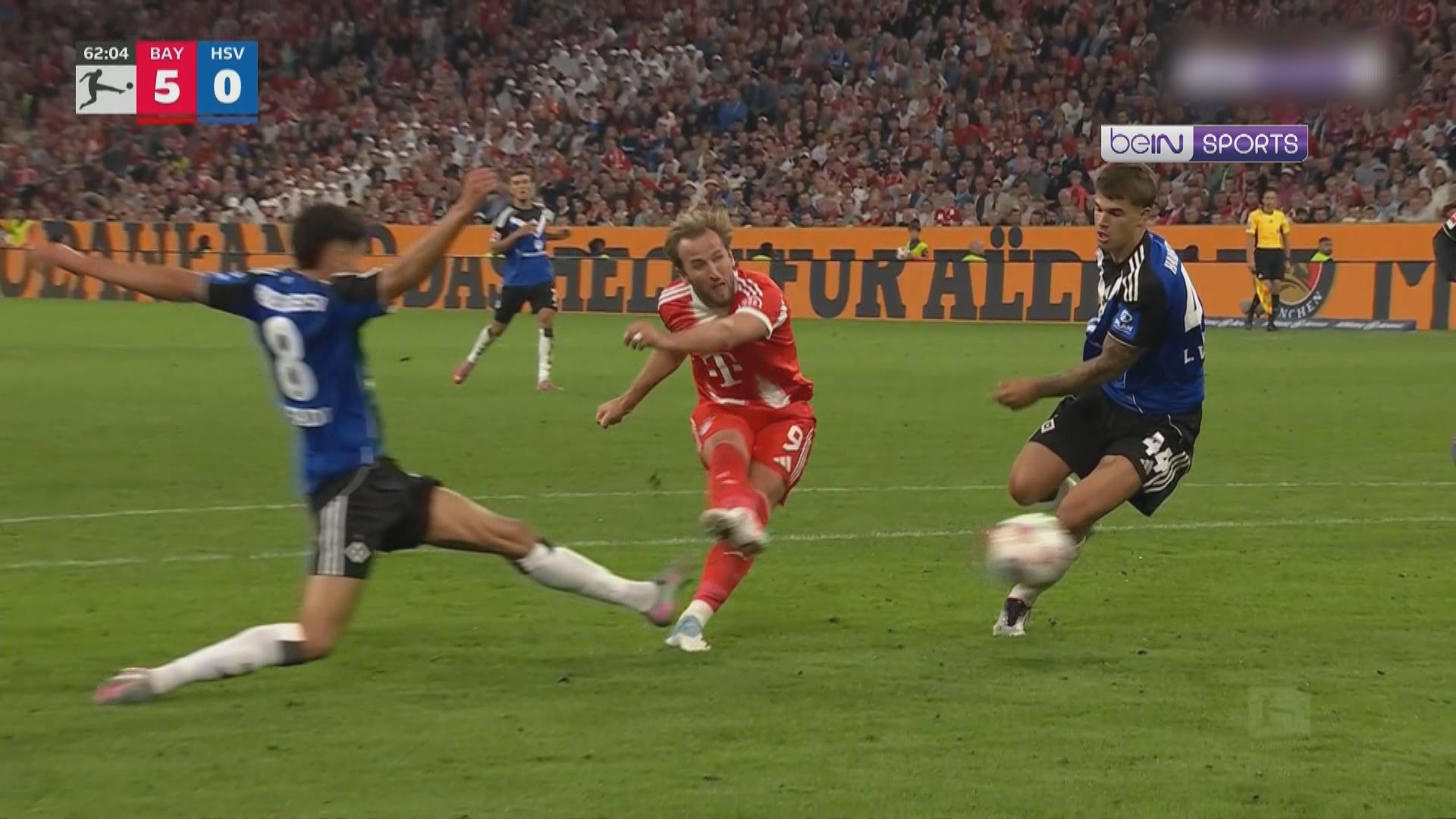 德甲　拜仁慕尼黑 5:0 漢堡