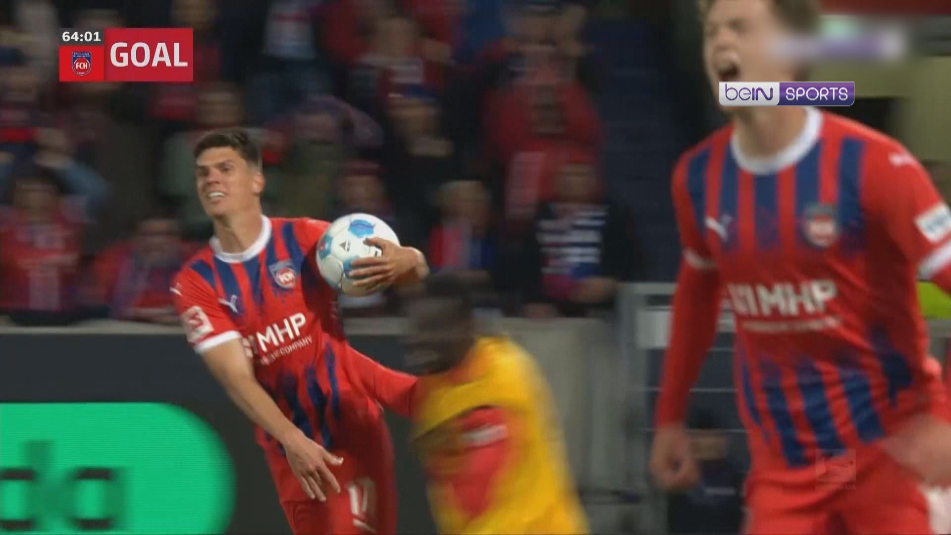 德甲附加賽首回合　海登咸 2:2 艾華斯堡