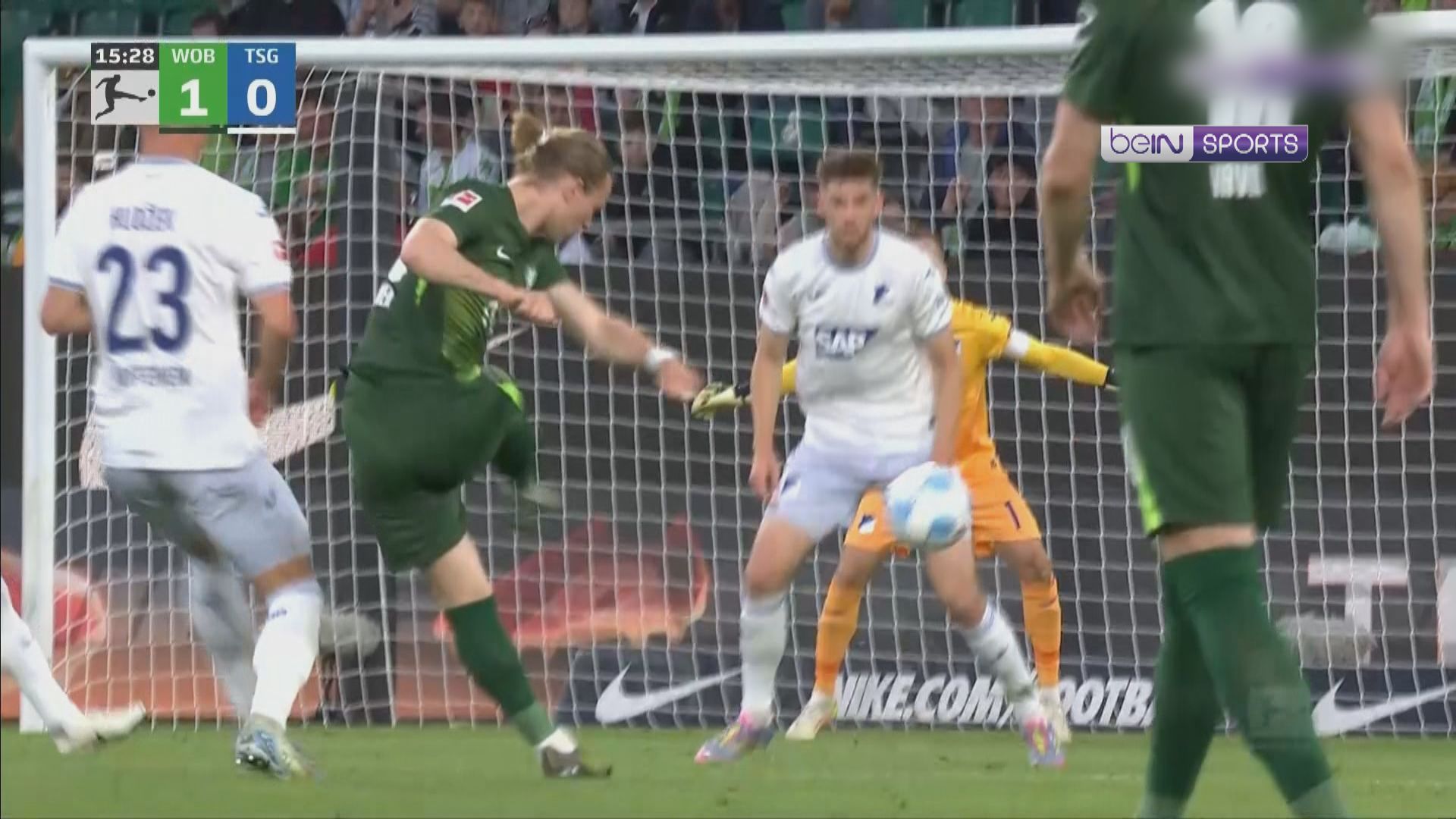 德甲　禾夫斯堡 2:2 賀芬咸