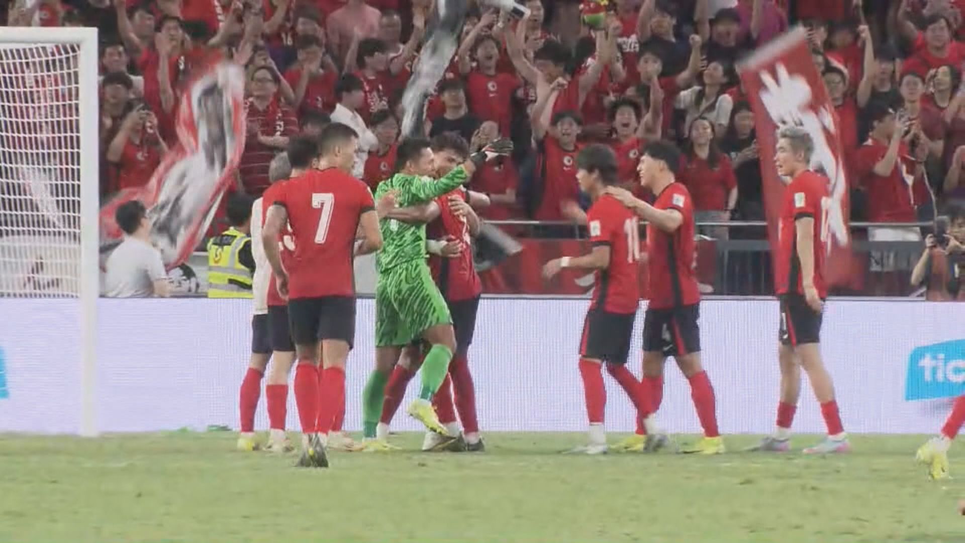 亞洲盃外圍賽　港隊 1:0 印度